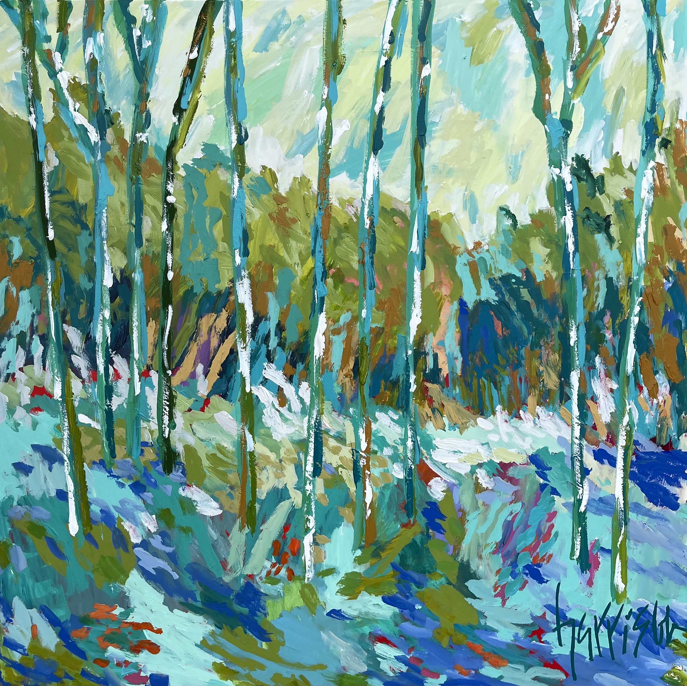 MOUNTAIN AIR 6 - 40"w x 40"h