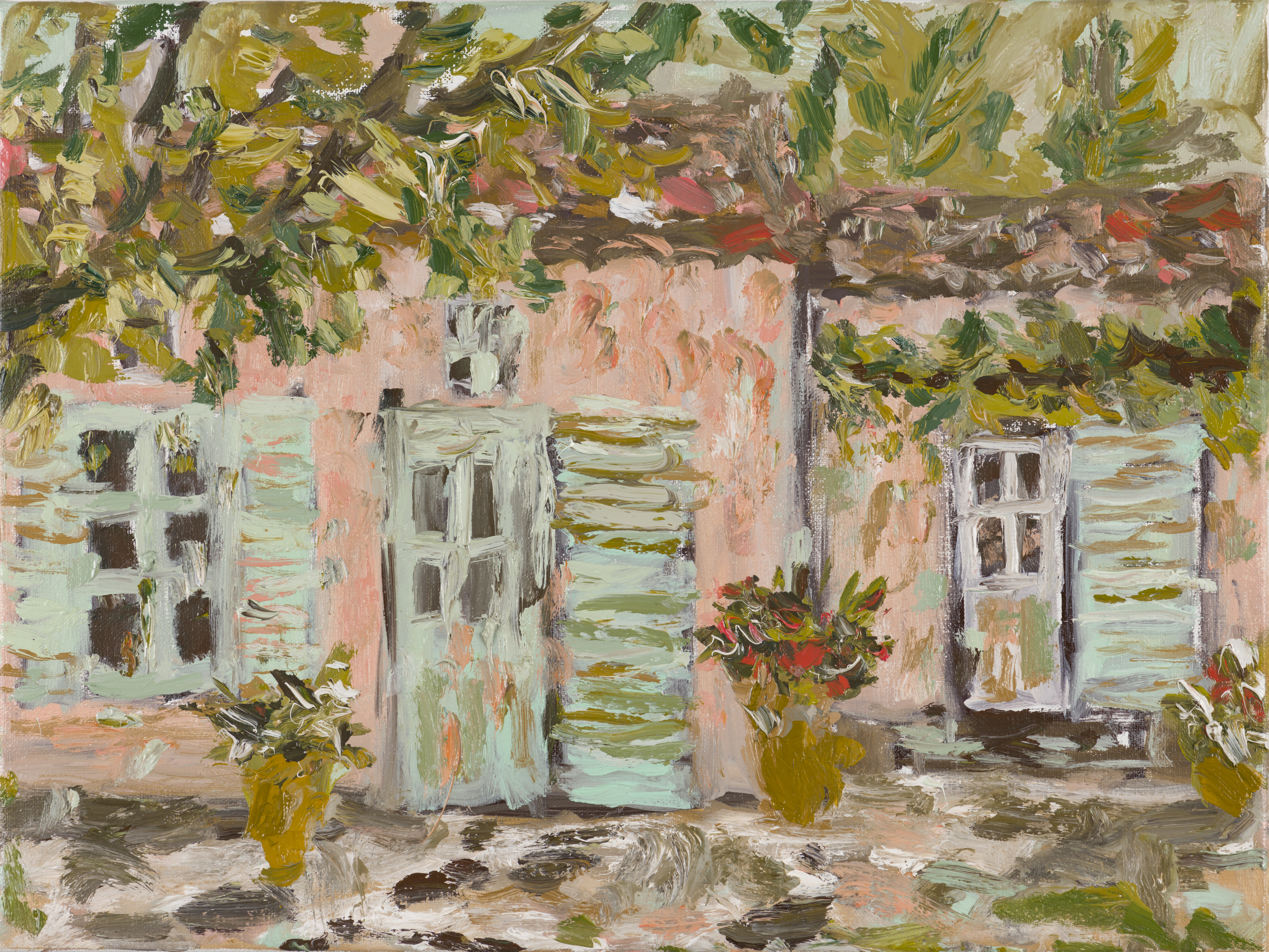 AFTERNOON PAINTING IN AIX PRINT - 13x16