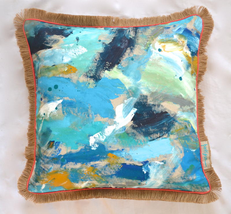 IN A BLUE MOON PILLOW II