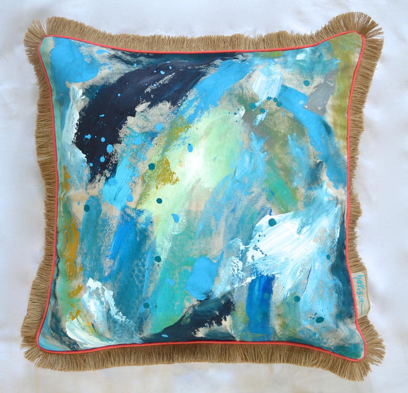 IN A BLUE MOON PILLOW I