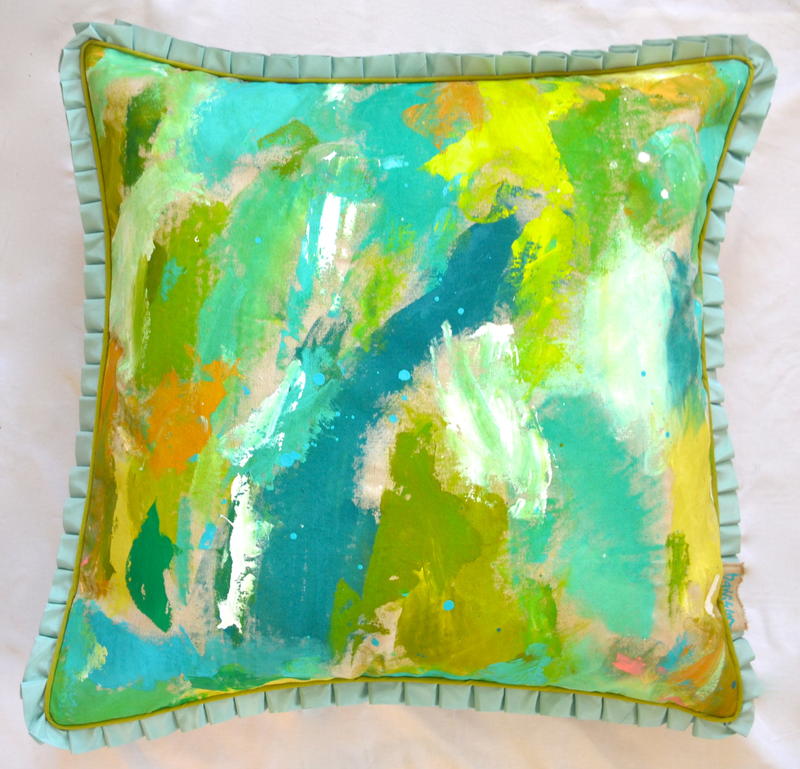 SKIRT THE RULES PILLOW I