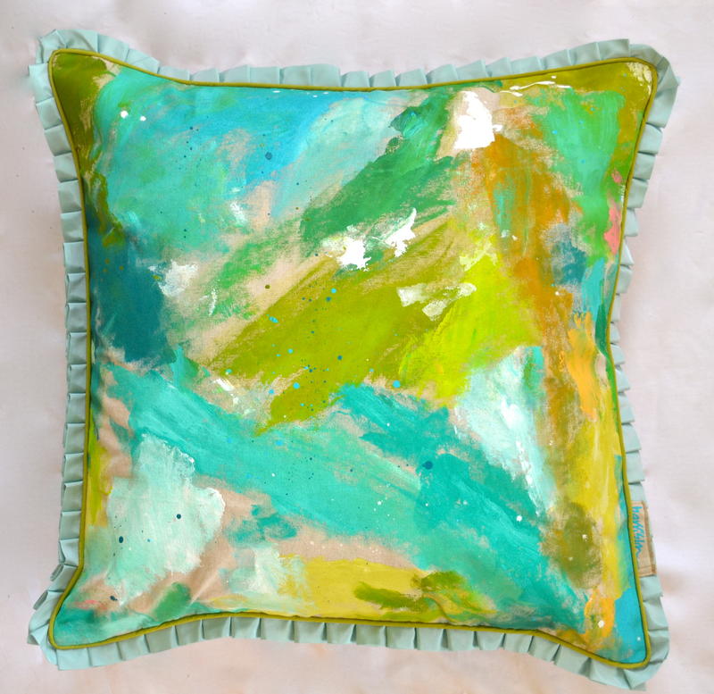 SKIRT THE RULES PILLOW II