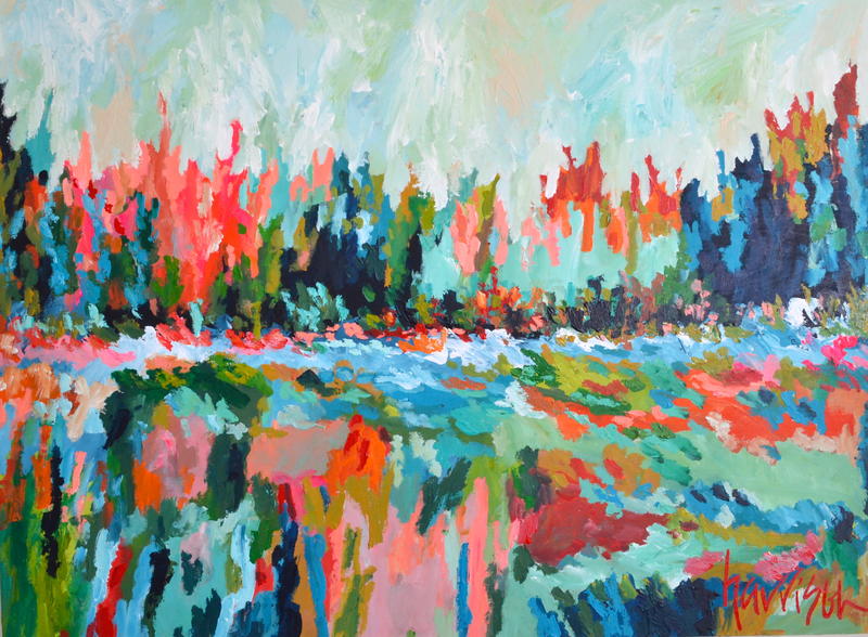 Evening on the Marsh 40 x 30