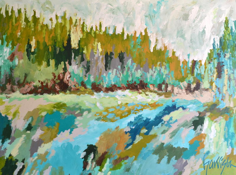 Summer Current 48 x 36