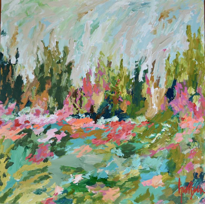 BETWEEN THE FOOTHILLS 24x24