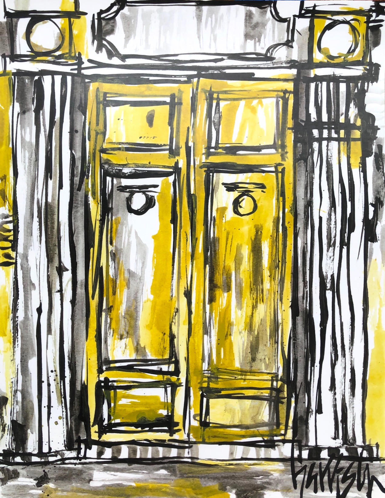 UPTOWN DOOR PRINT 2
