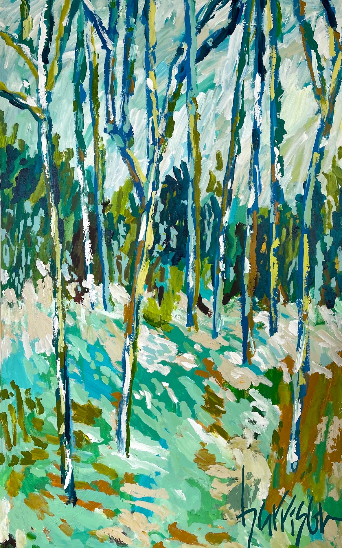 CLEAR SKIES 1 - 30"w x 48"h 