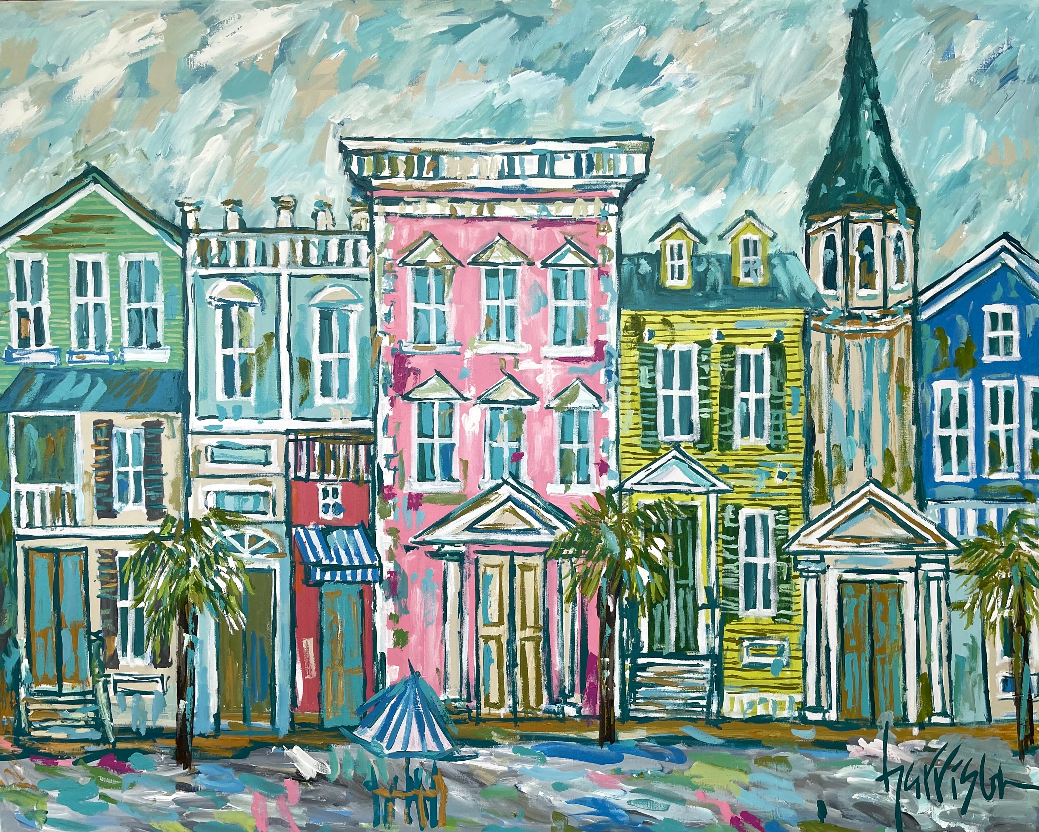 SOUTH OF BROAD - 60"w x 48"h