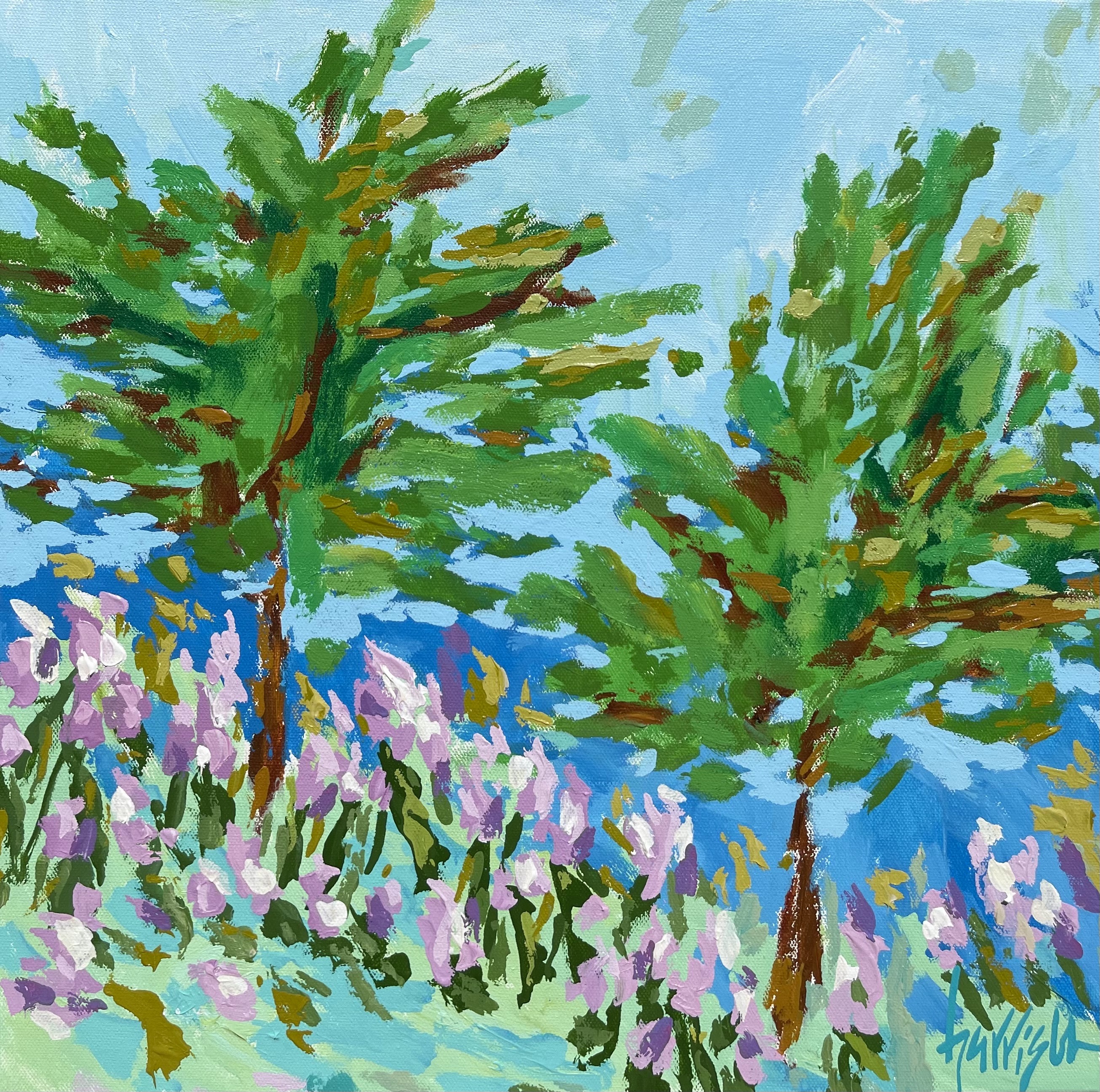 IN THE GARDEN 11 - 18"w x 18"h