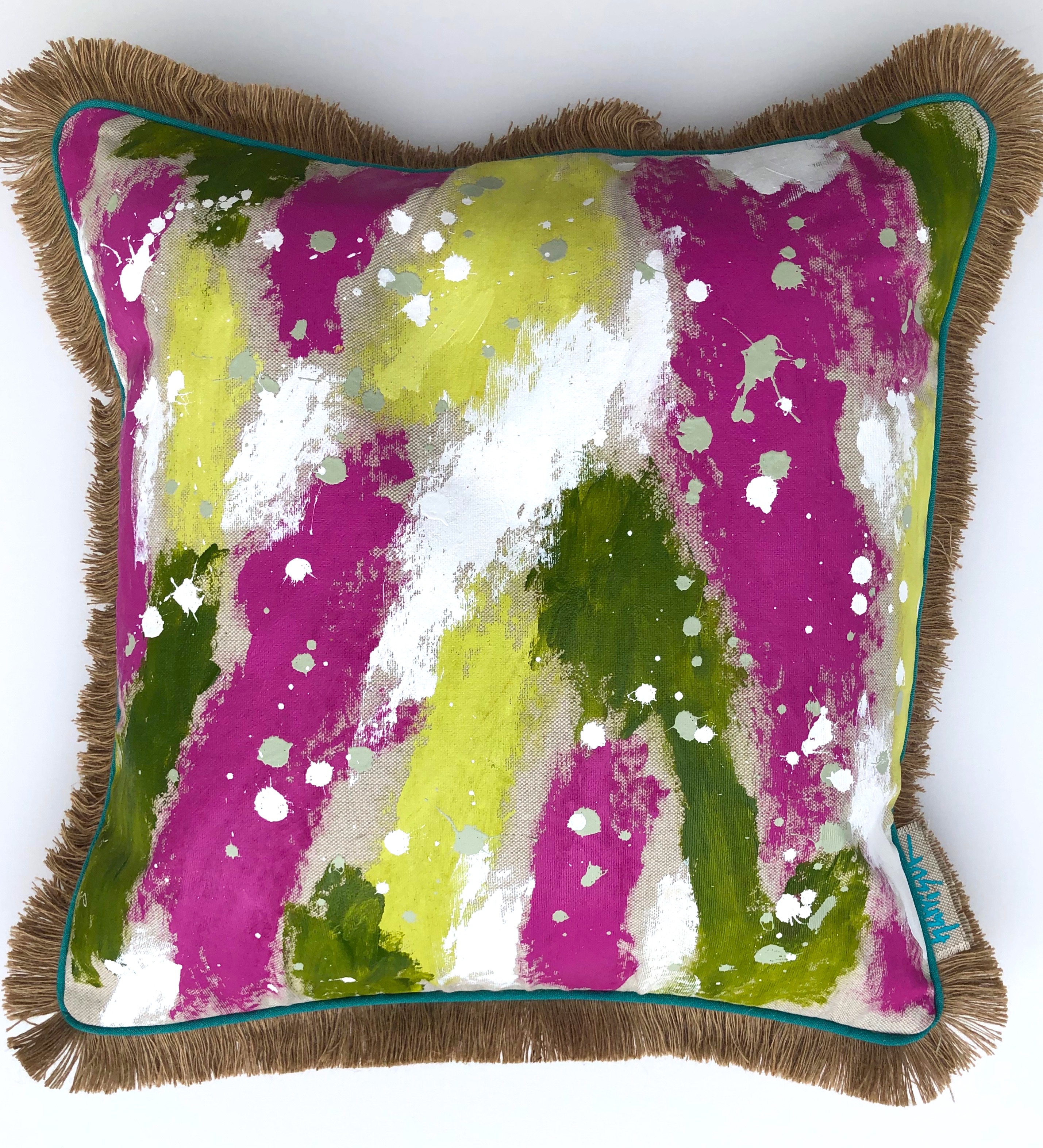 UNDER THE PALMS PILLOW II