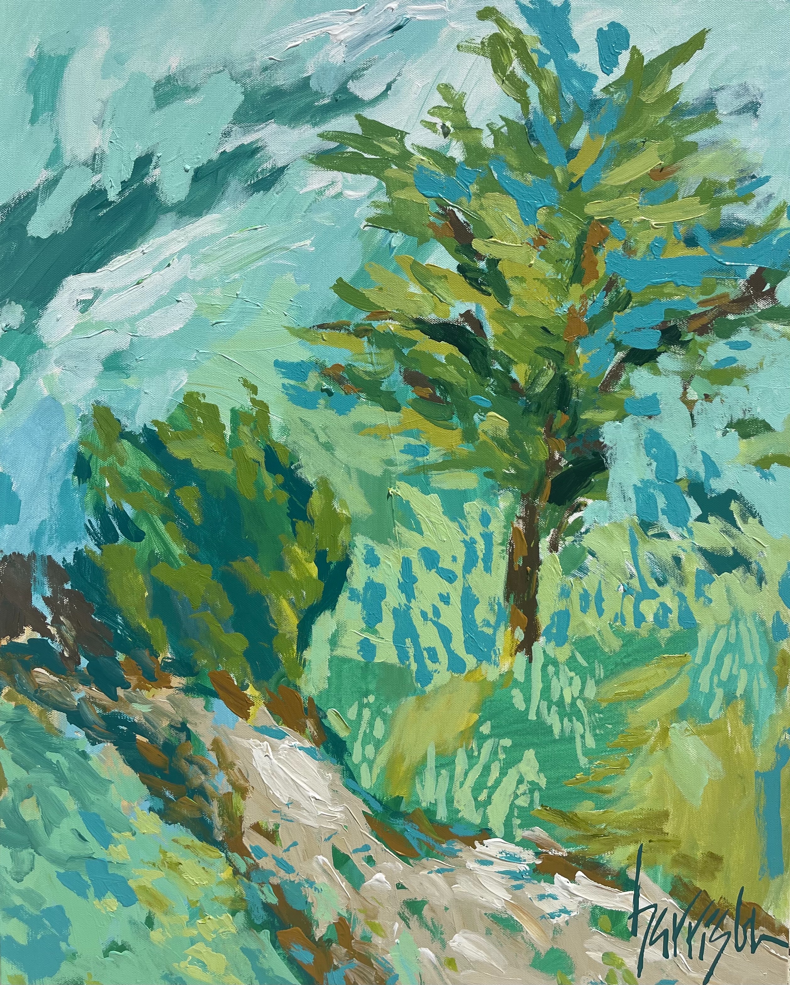 IN THE GARDEN 7 - 24"W X 30"H