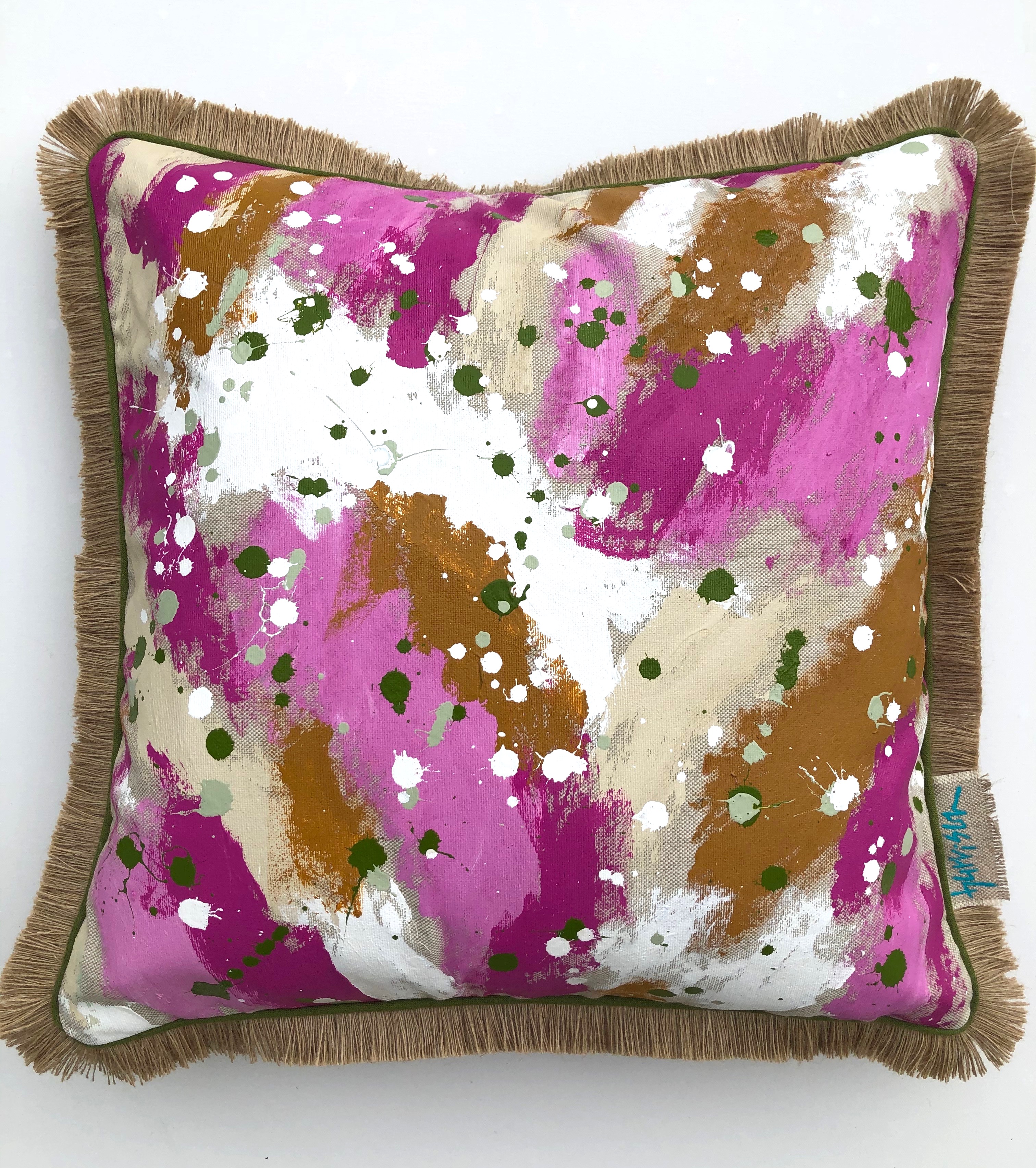 SMELL THE ROSES PILLOW II