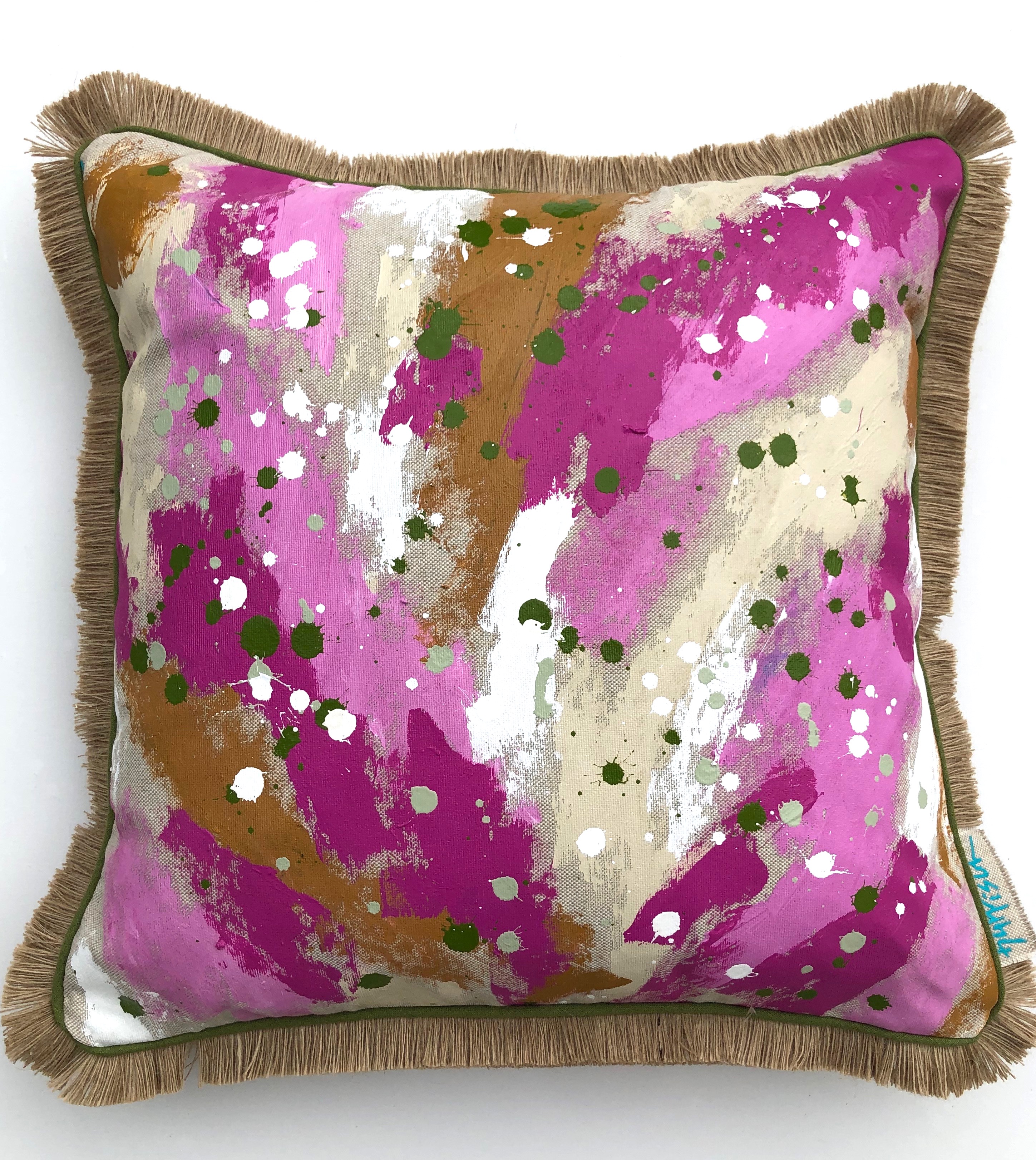 SMELL THE ROSES PILLOW I