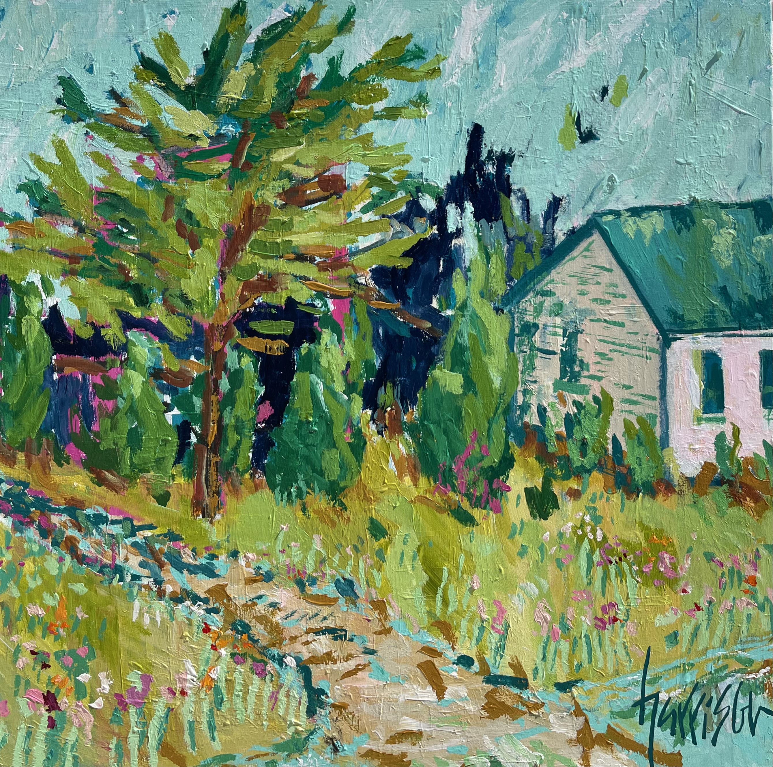 IN THE GARDEN 3 - 36"W X 36"H