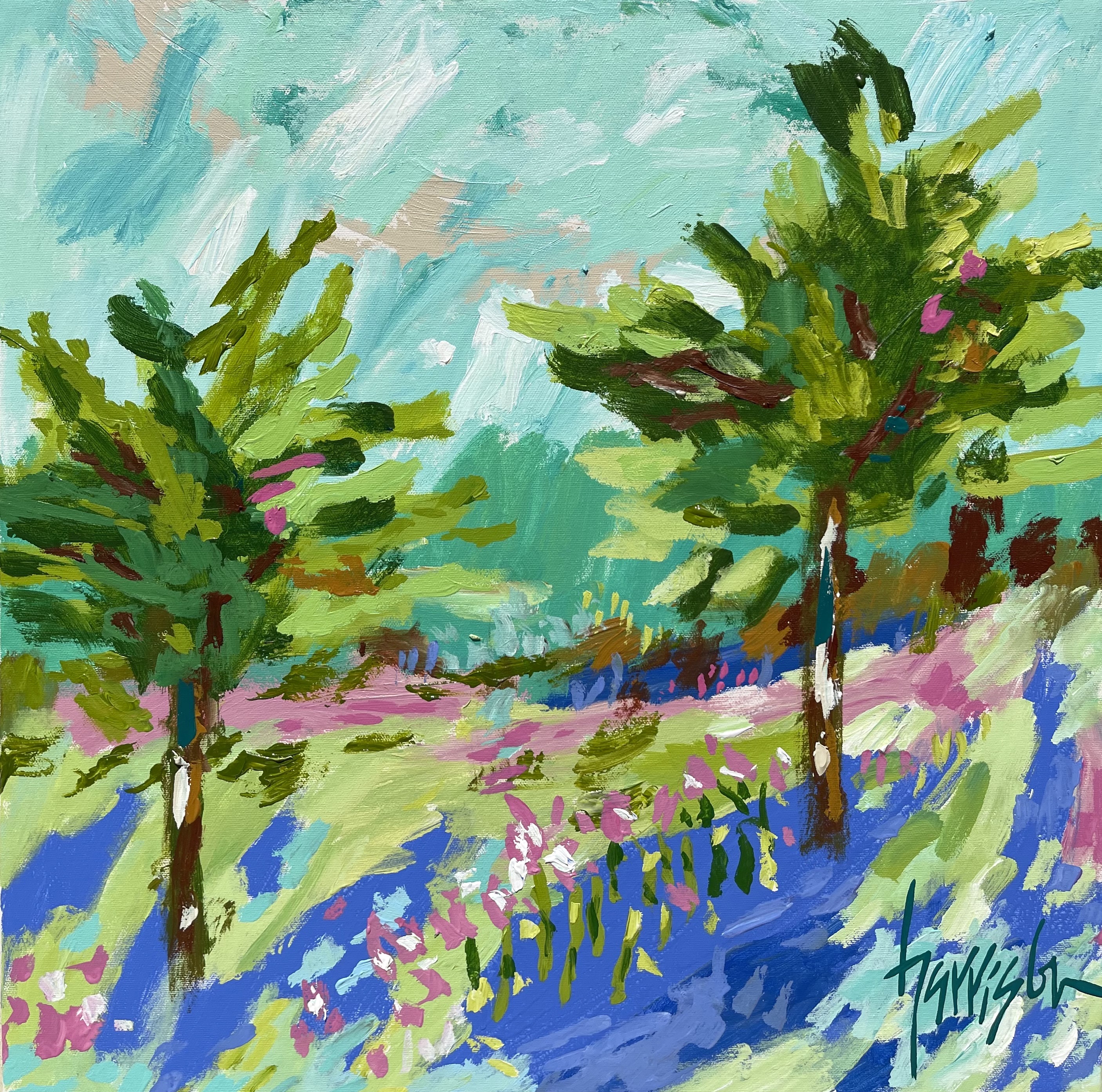 IN THE GARDEN 9 - 20"W X 20"H