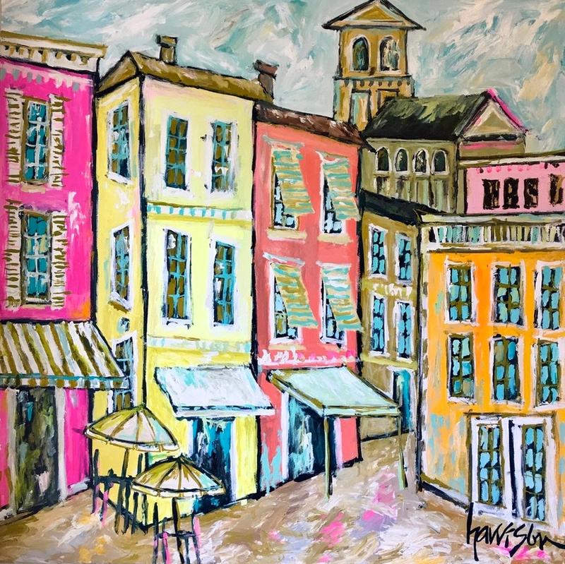 DOWN THIS ALLEY 48x48