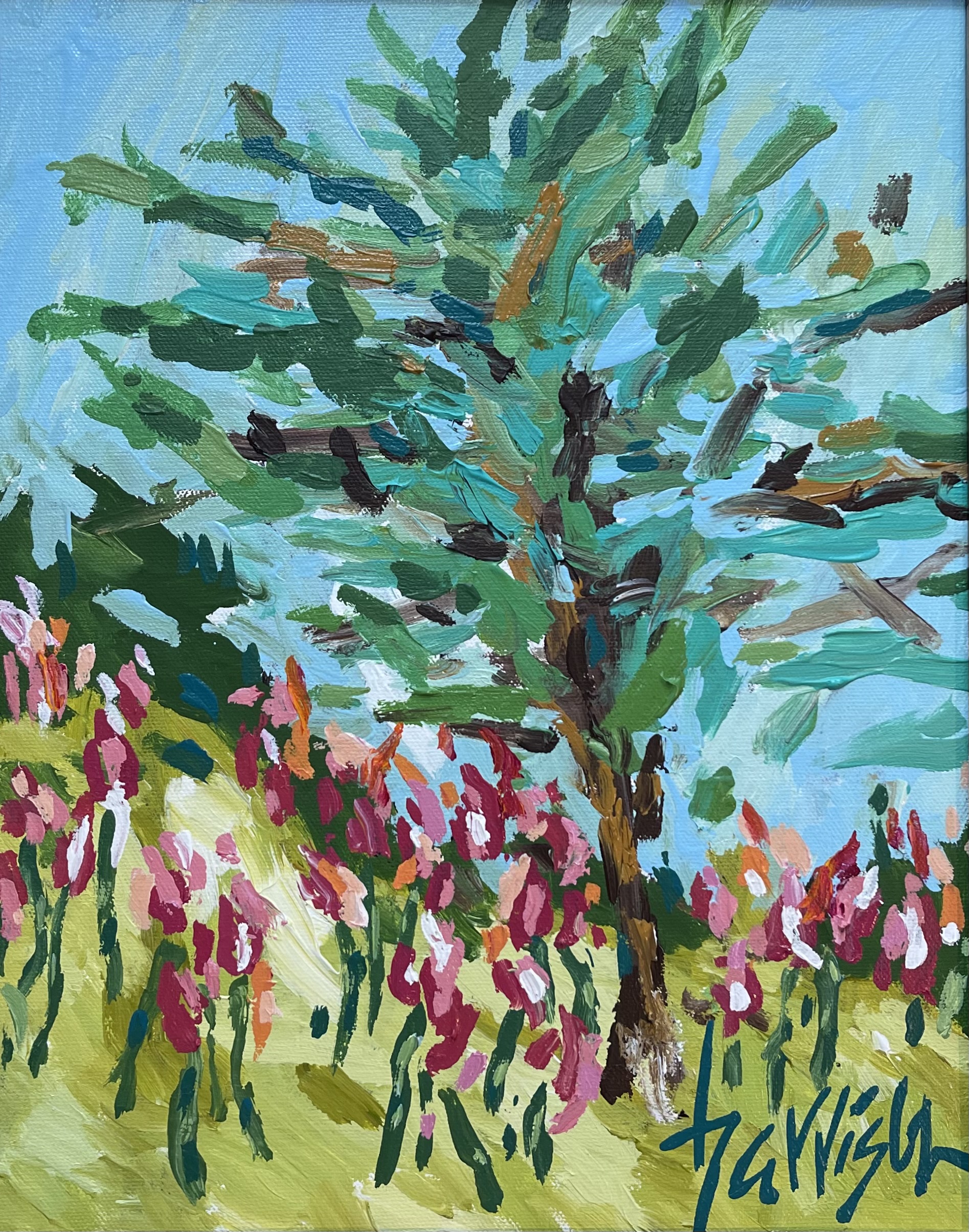 IN THE GARDEN 18 - 11"w x 14"h