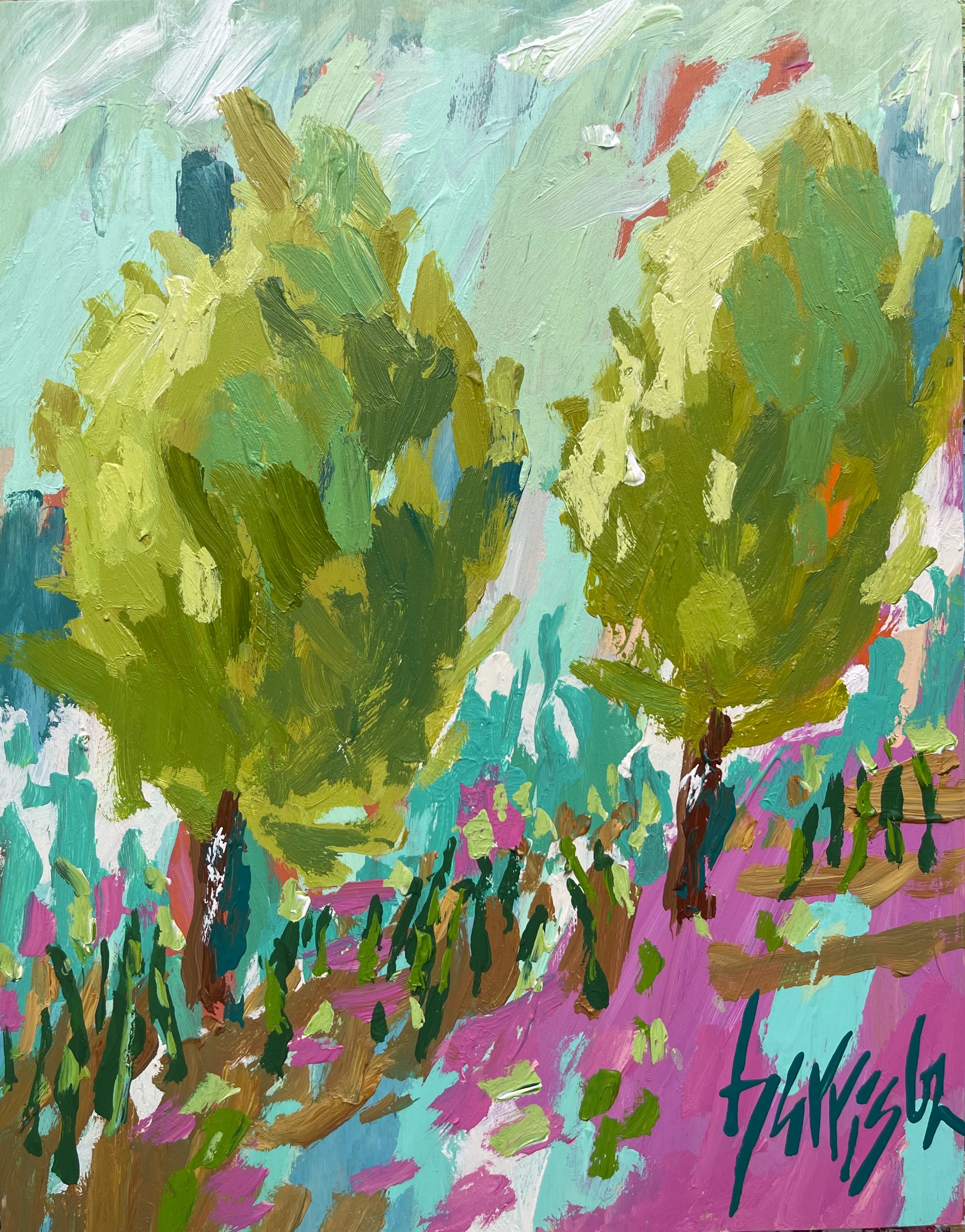 IN THE GARDEN 19 - 11"w x 14"h