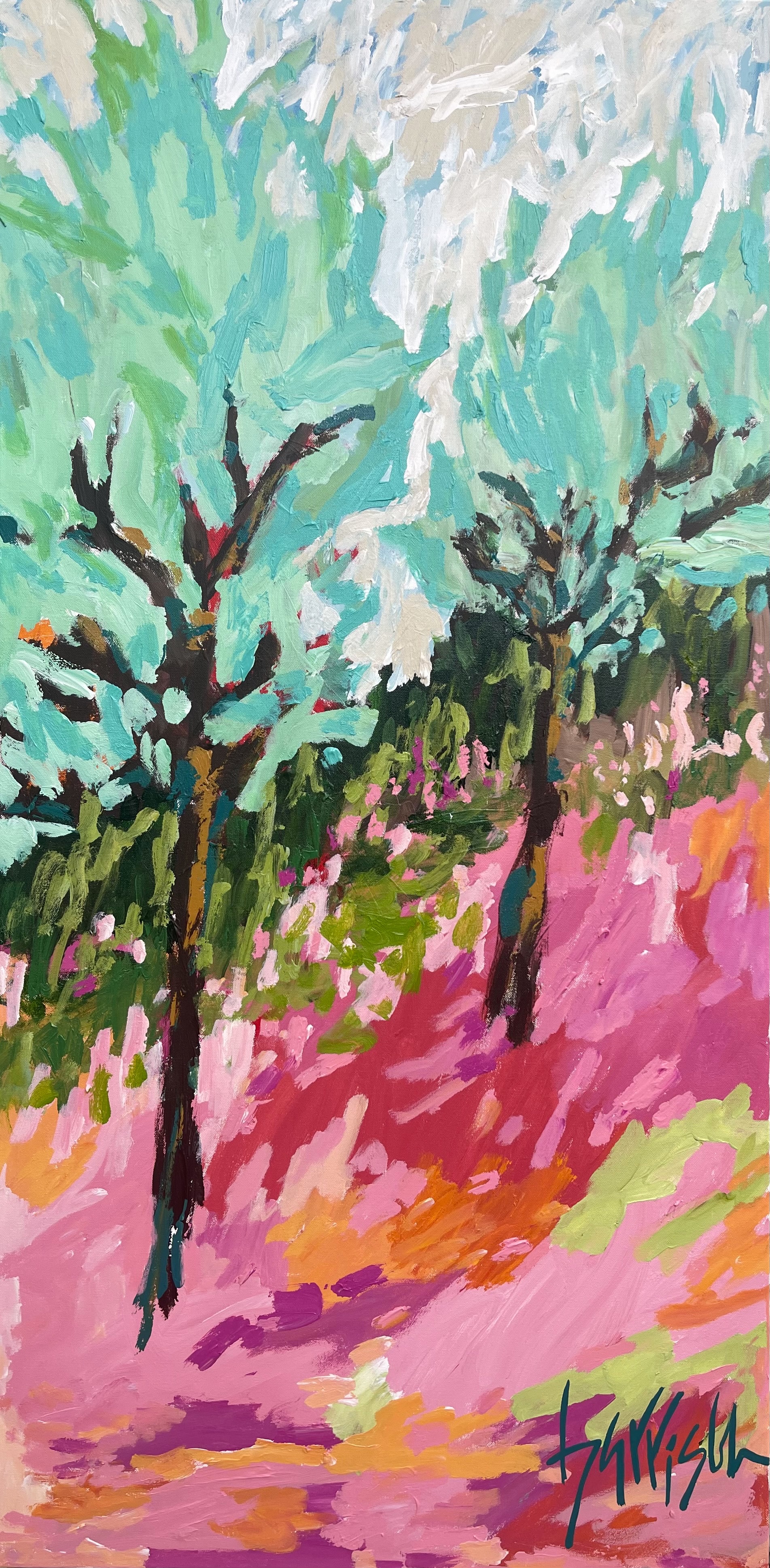 CLEAR SKIES 7 - 24"w x 48"h 