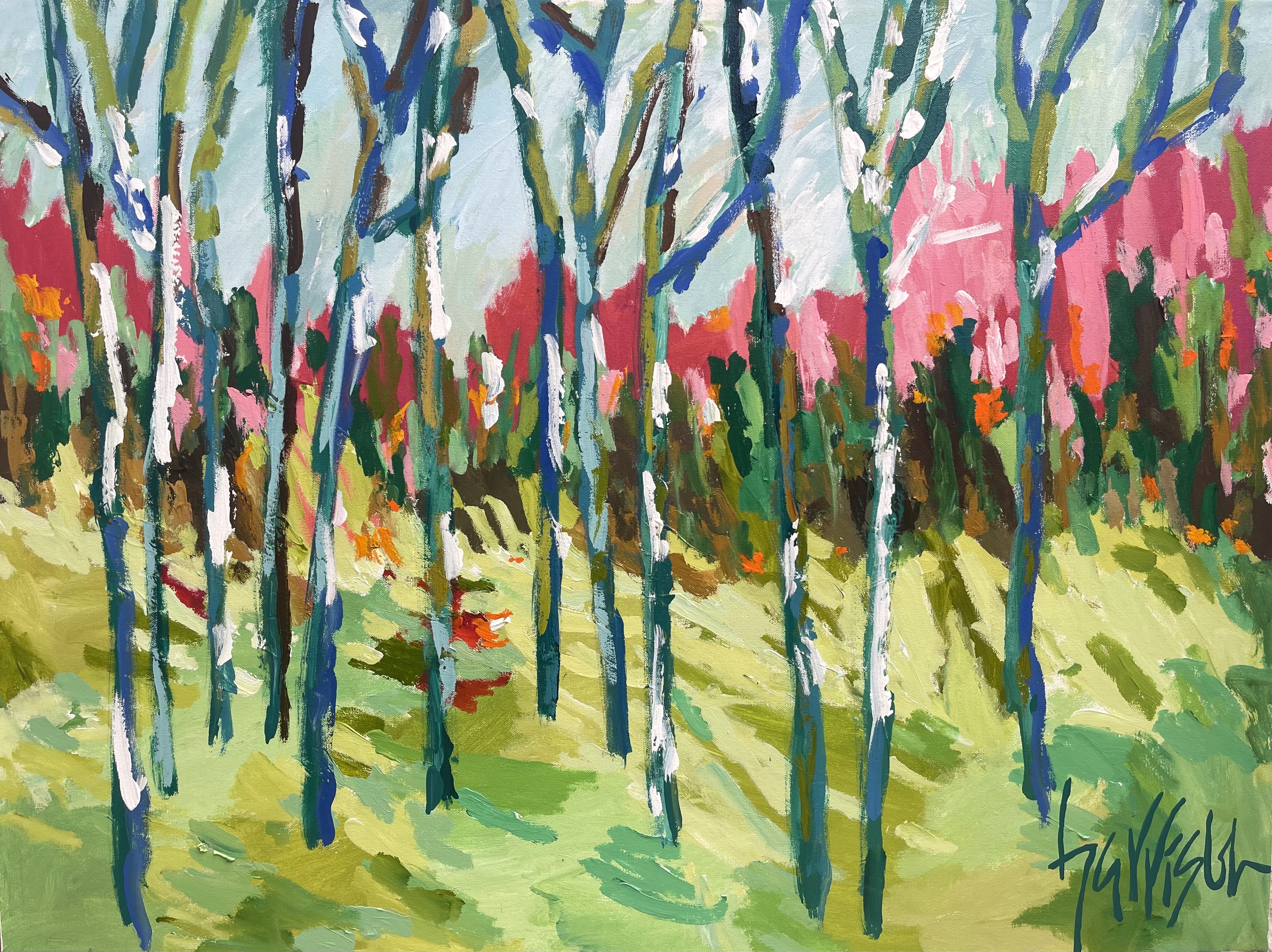 CLEAR SKIES 13 - 40"w x 30"h