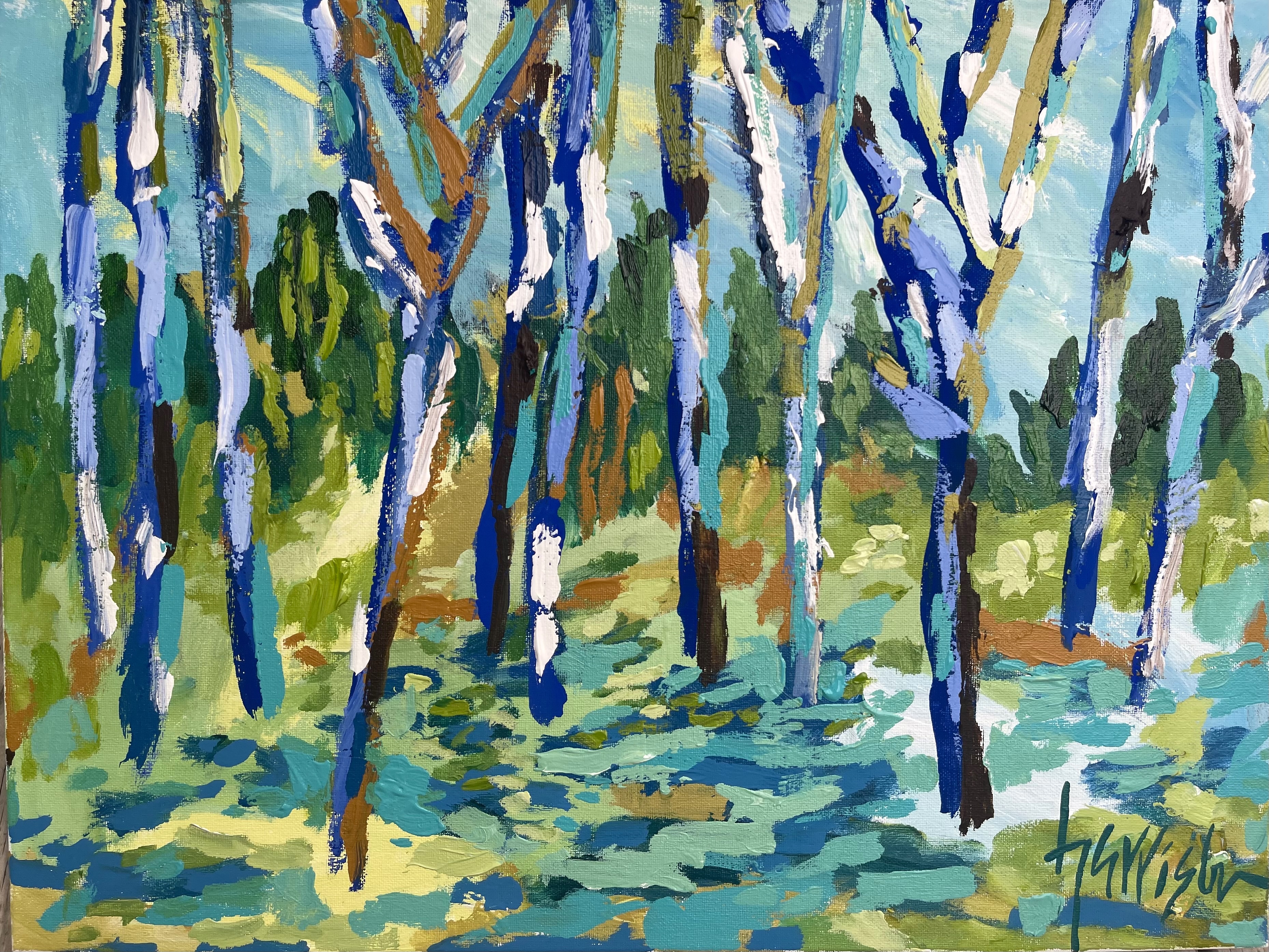 CLEAR SKIES 5 - 24"w x 18"h 