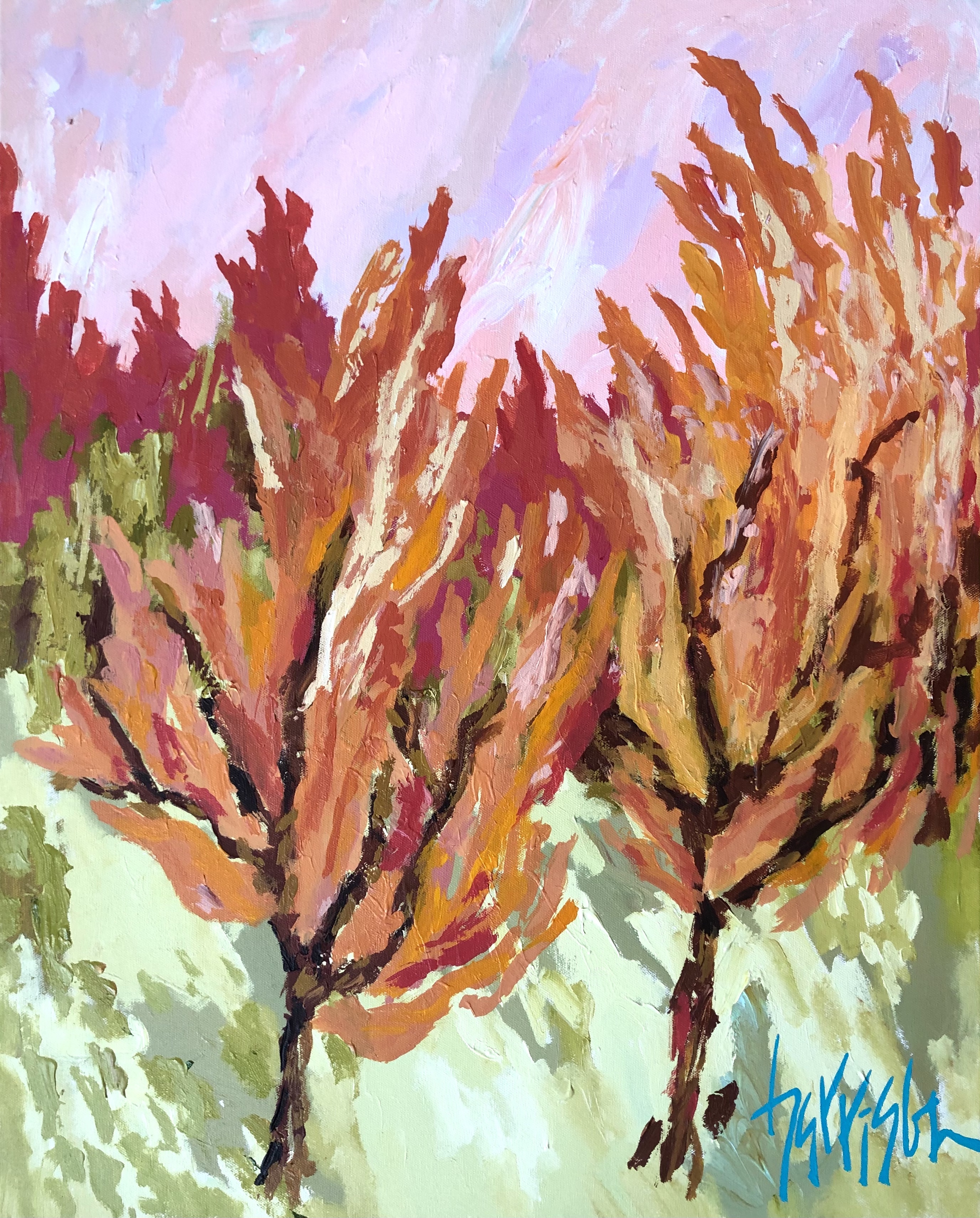 Winds of Provence 3 - 24"w x 30"h