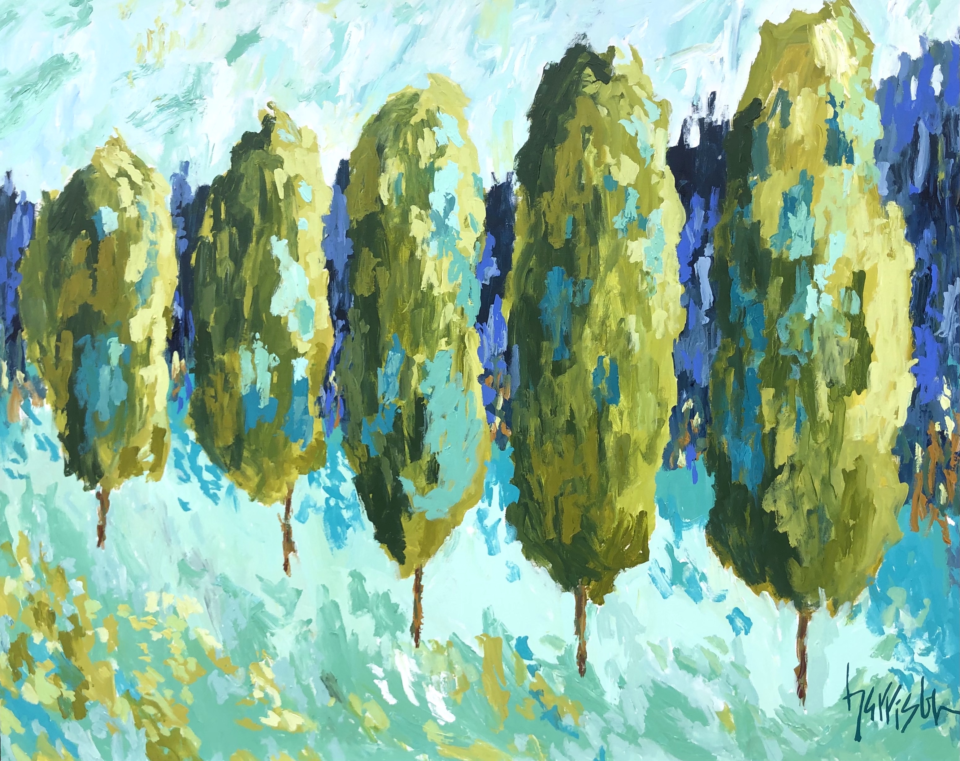 Winds of Provence 16 - 60"w x 48"h