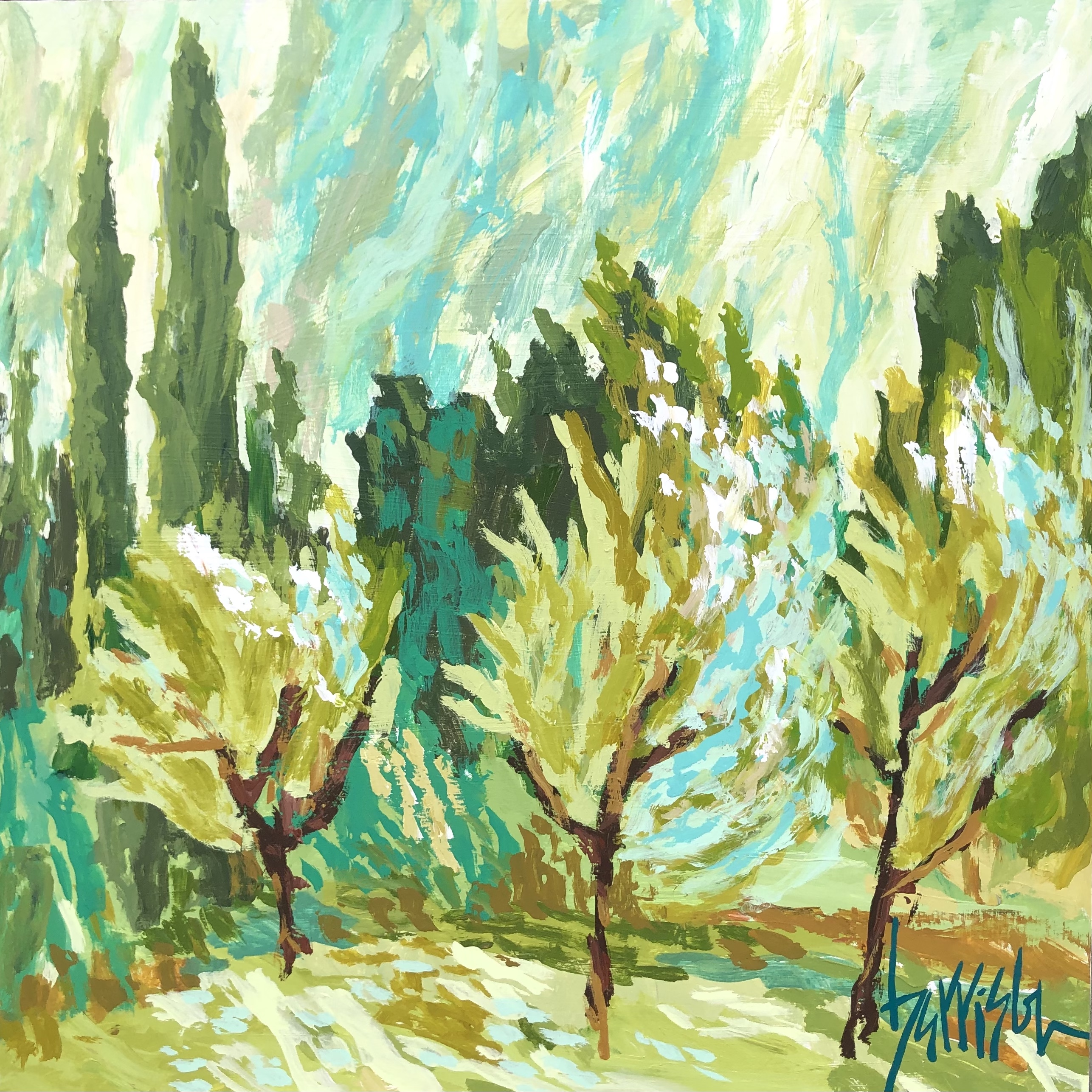 Winds of Provence 2 - 24"w x 24"h
