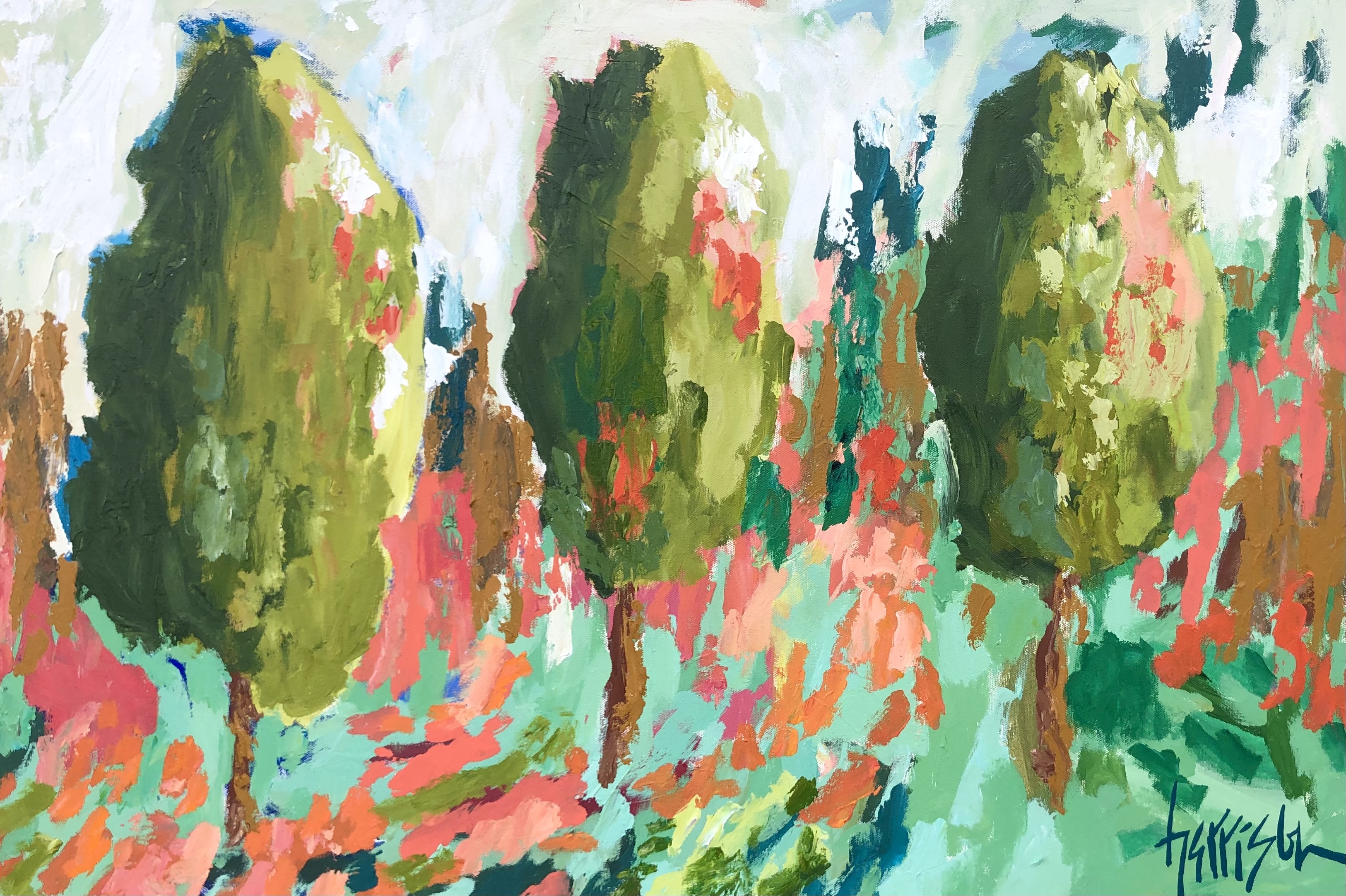 Winds of Provence 5 - 36"w x 24"h