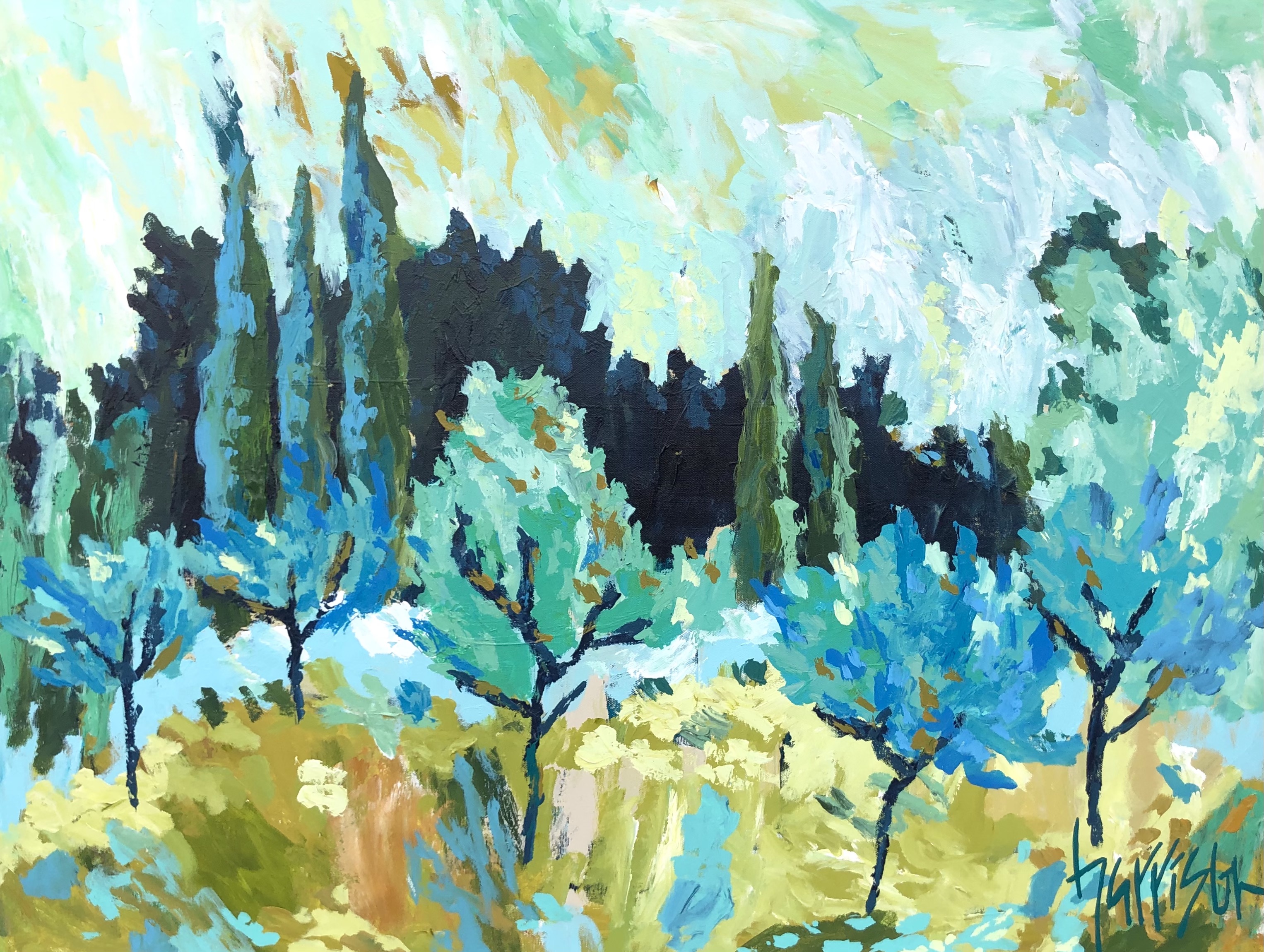 Winds of Provence 13 - 40"w x 30"h