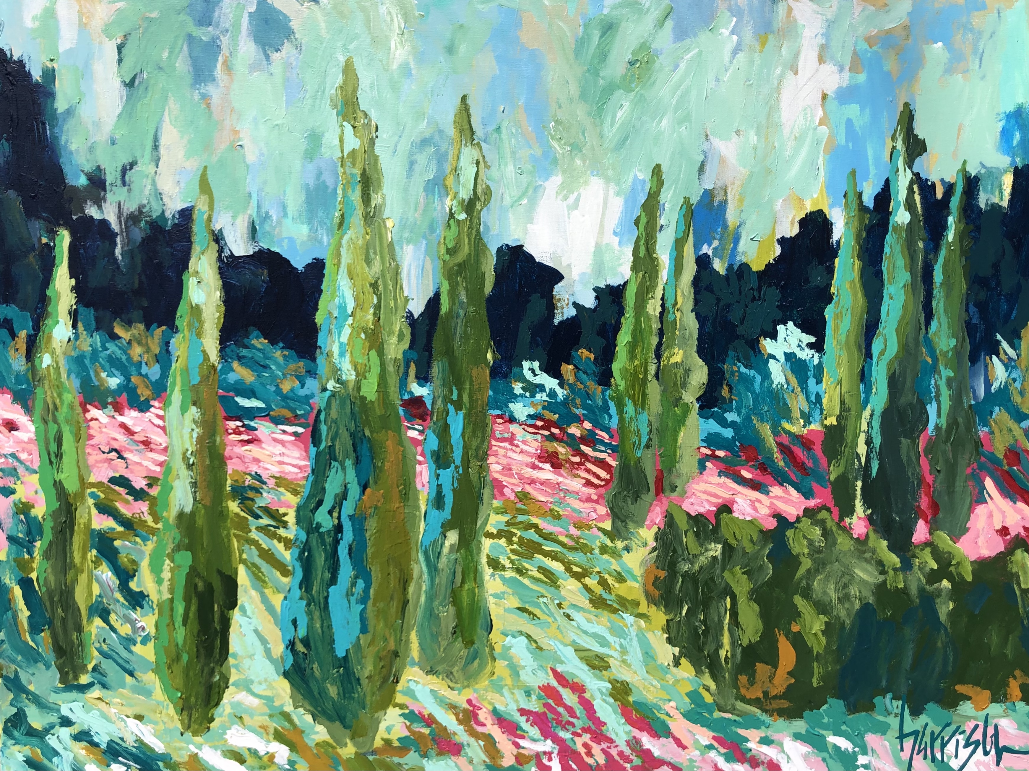 Winds of Provence 12 - 40"w x 30"h