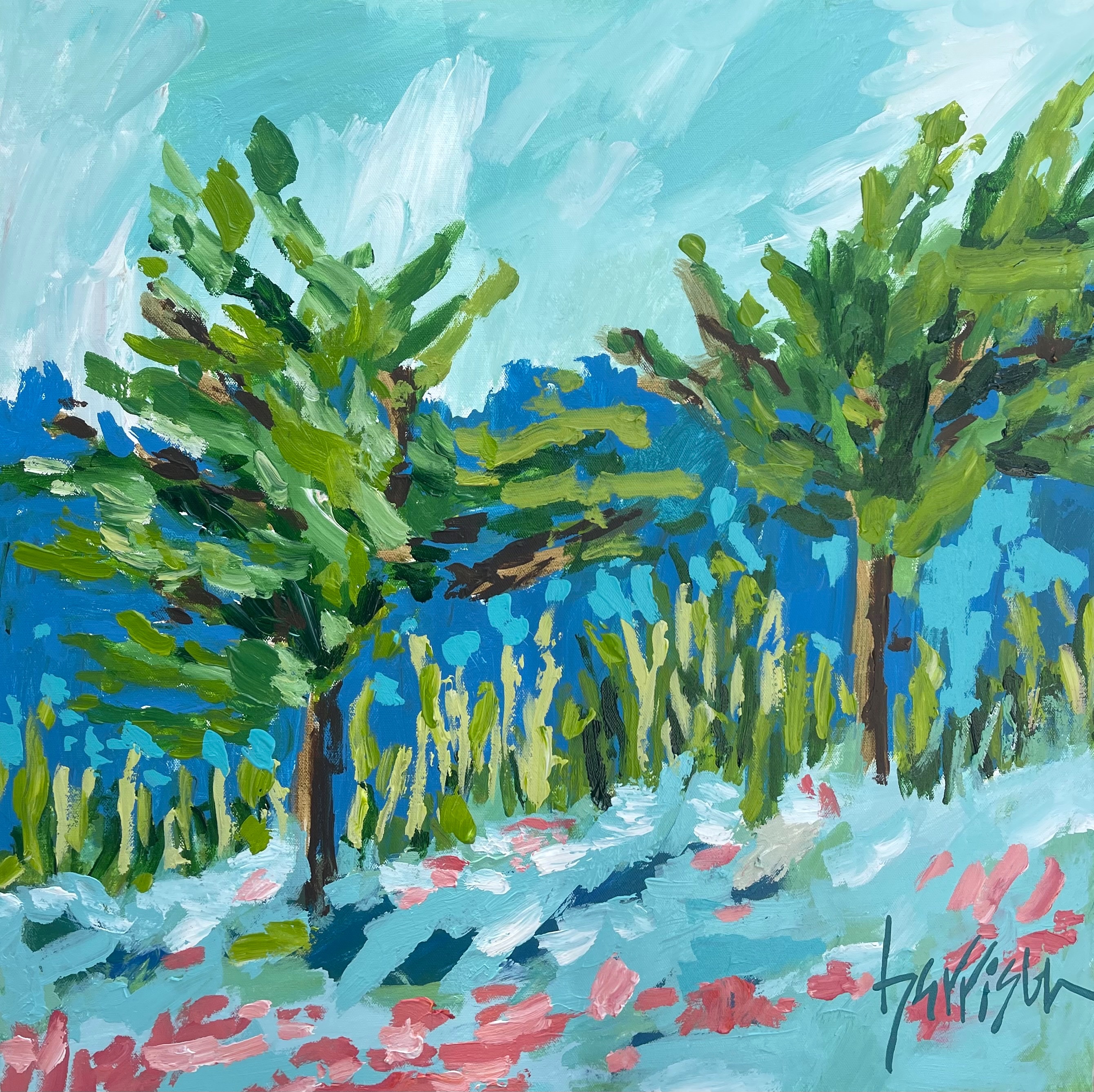 CLEAR SKIES 15 - 24"w x 24"h