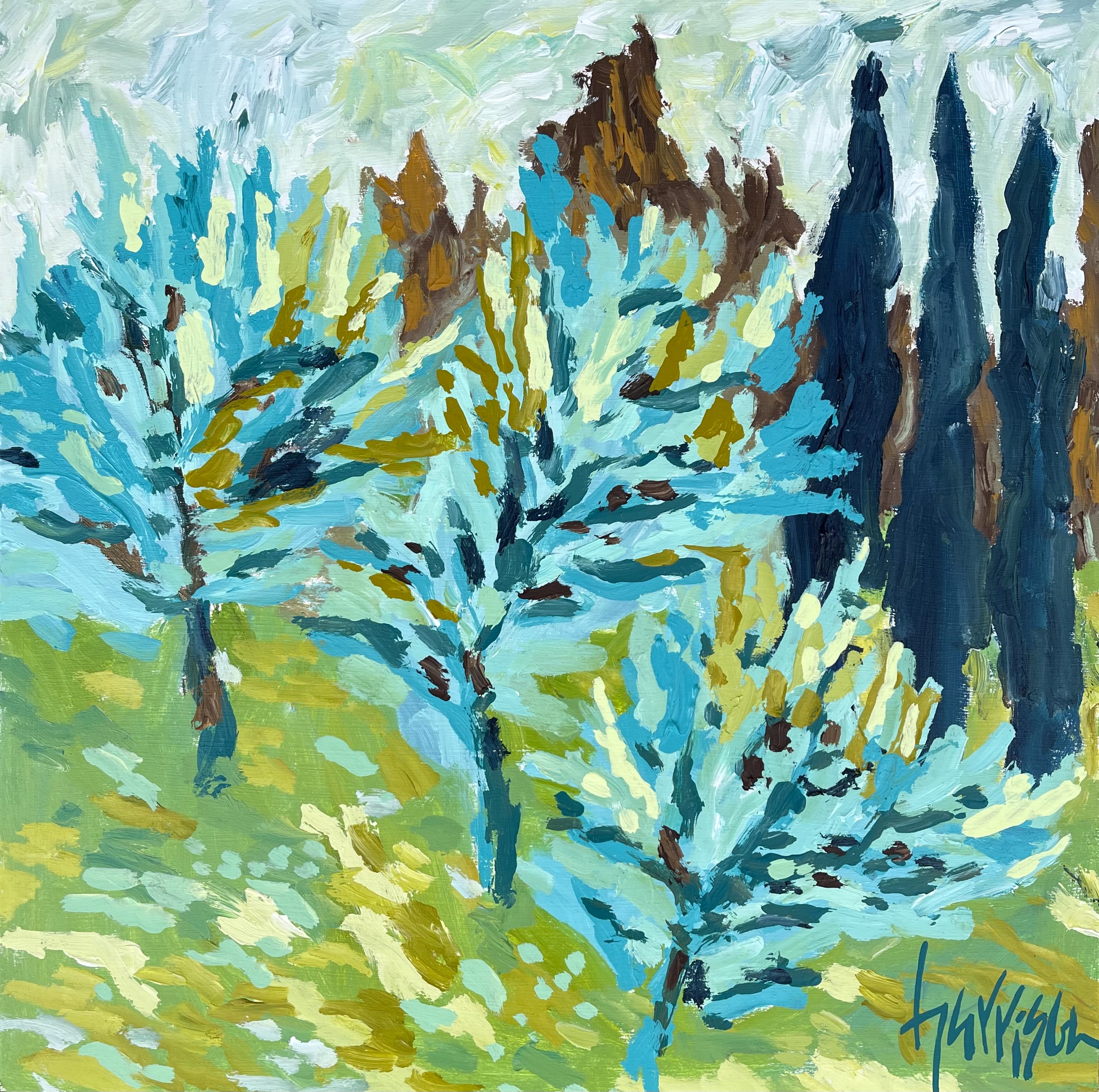 BACK TO FRANCE 8 - 20"w x 20"h