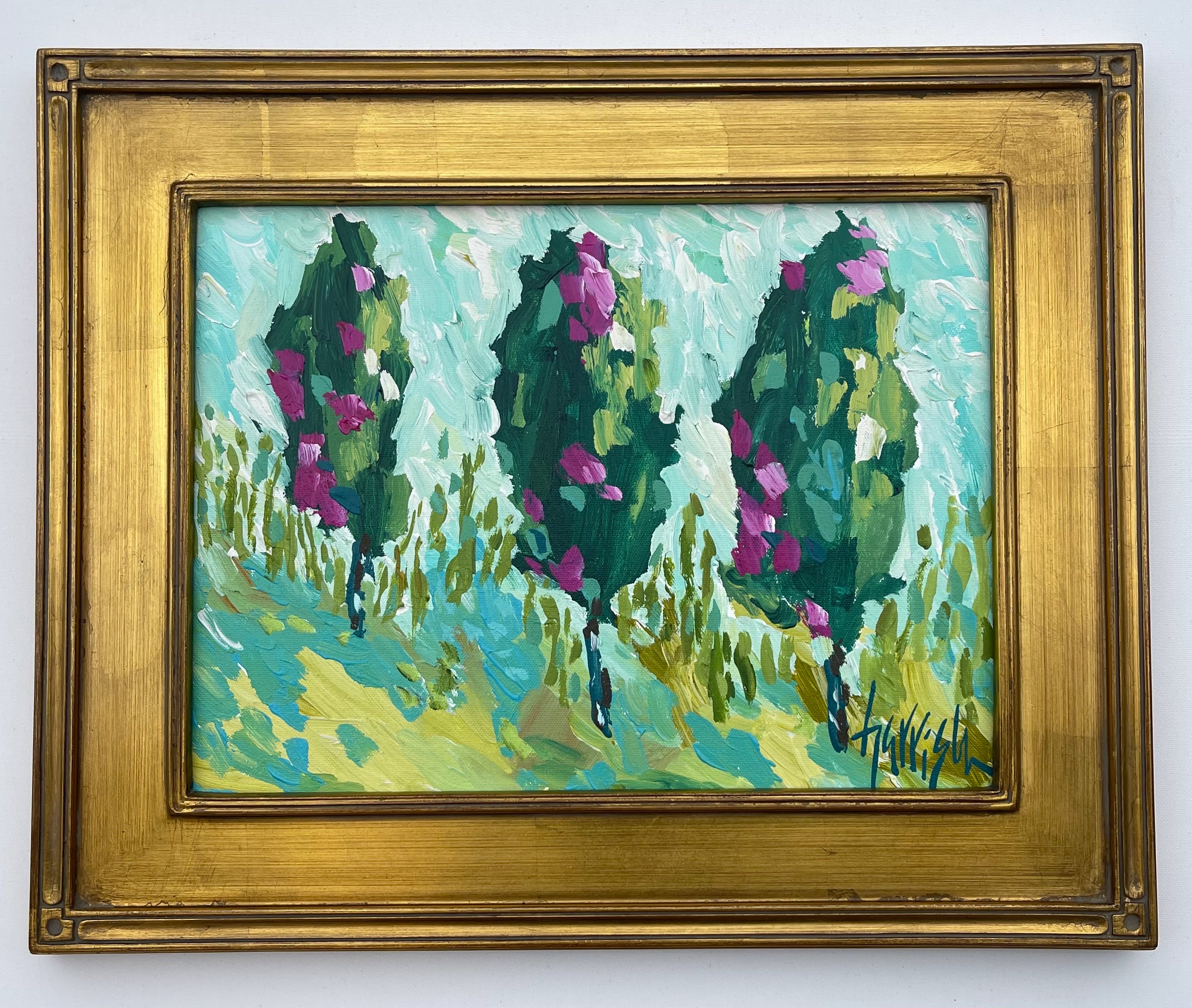 BACK TO FRANCE 18 - 21.5"w x 17.5"h