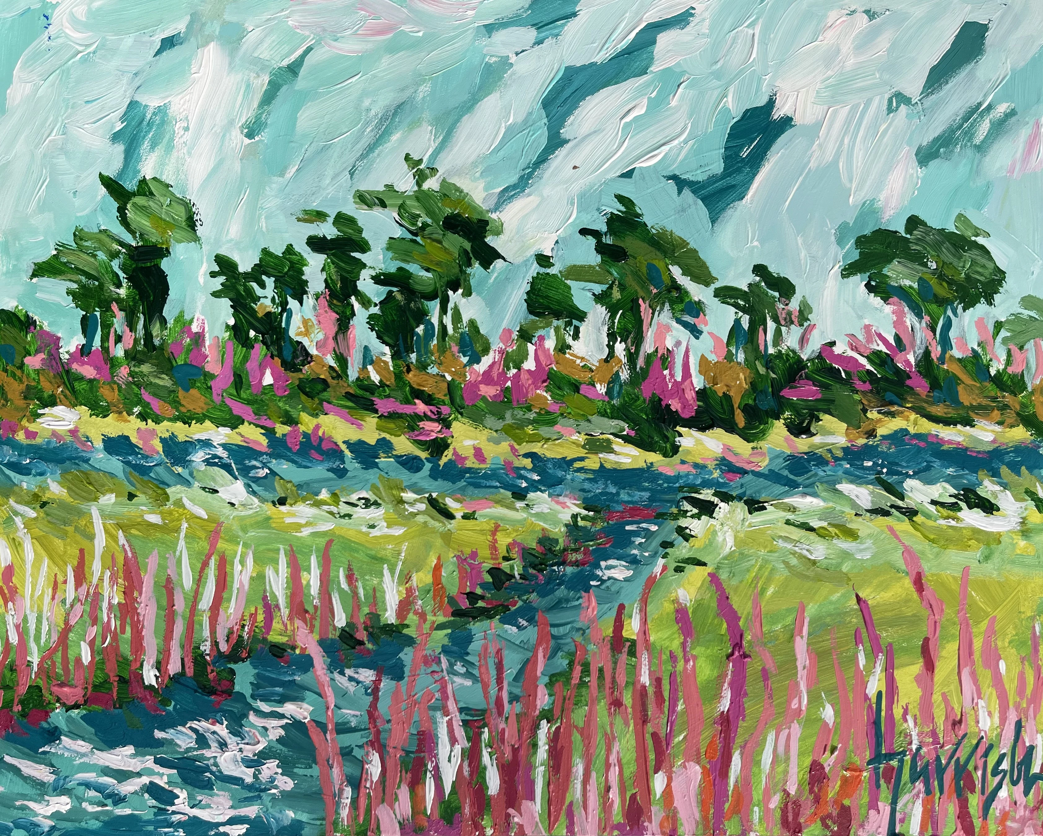 CLEAR SKIES 16 - 20"w x 16"h