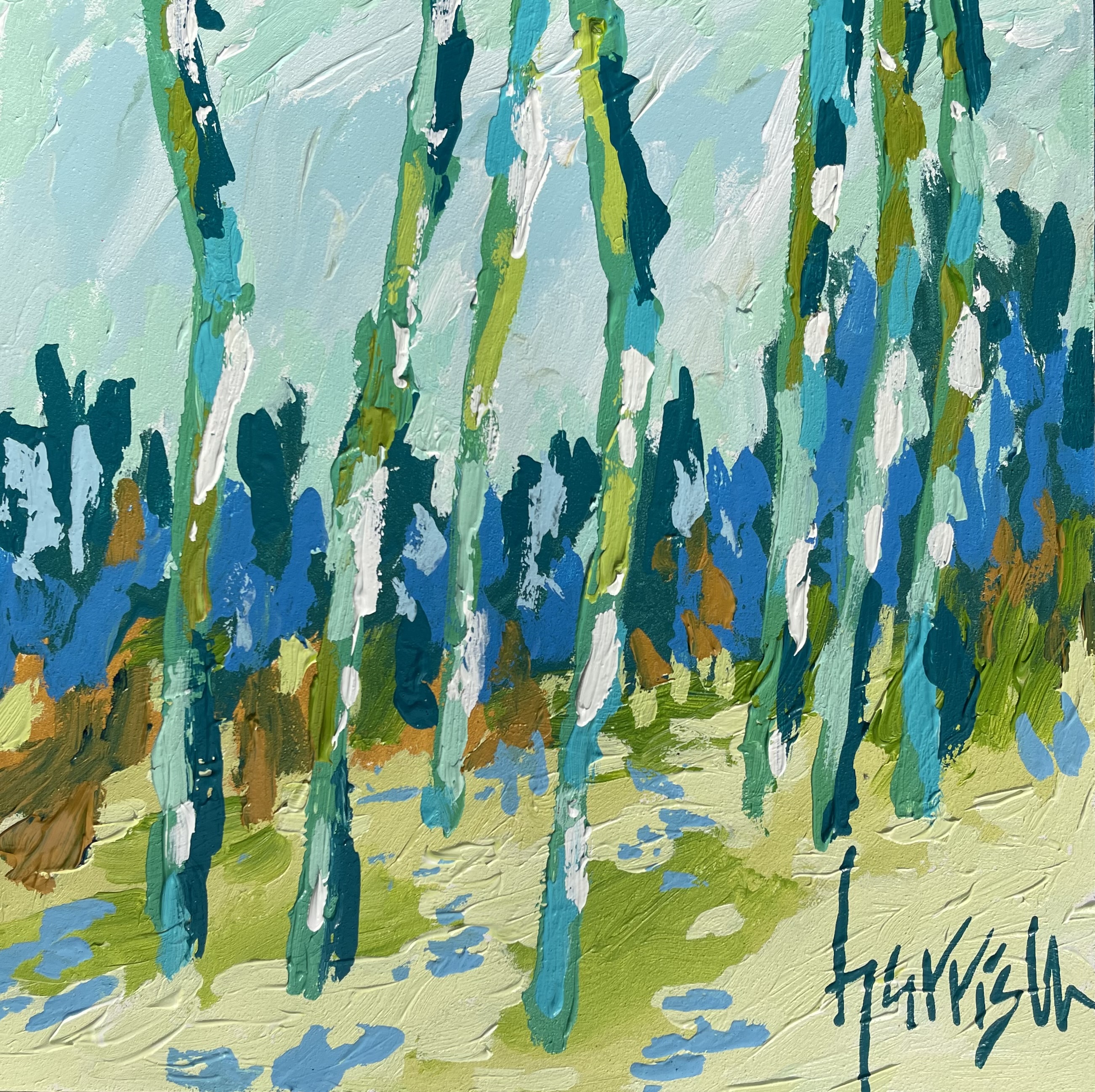 SPRING SMALLS 5 - 12"w x 12"h