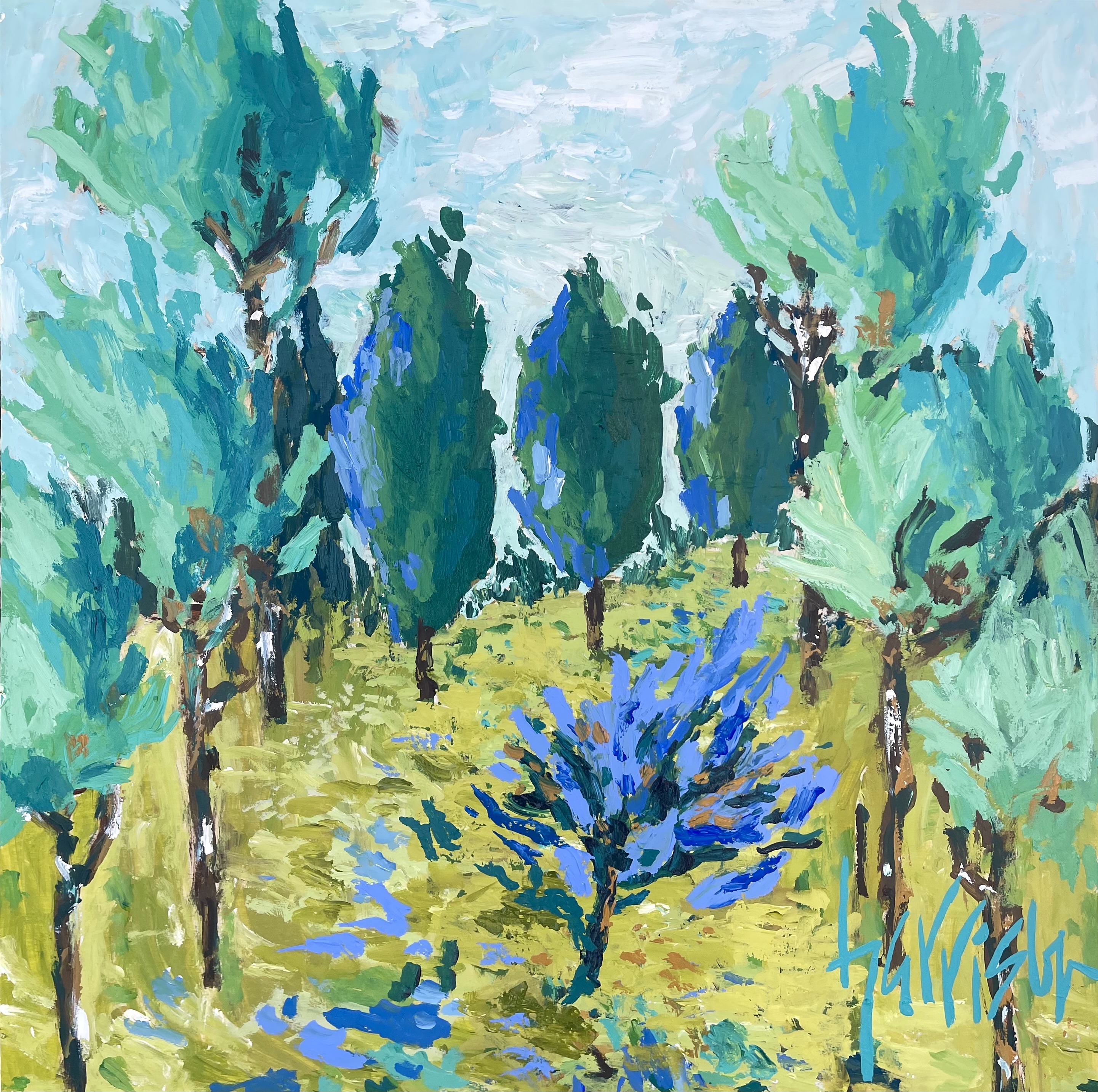 WINTER WINDS 1 - 30"w x 30"h