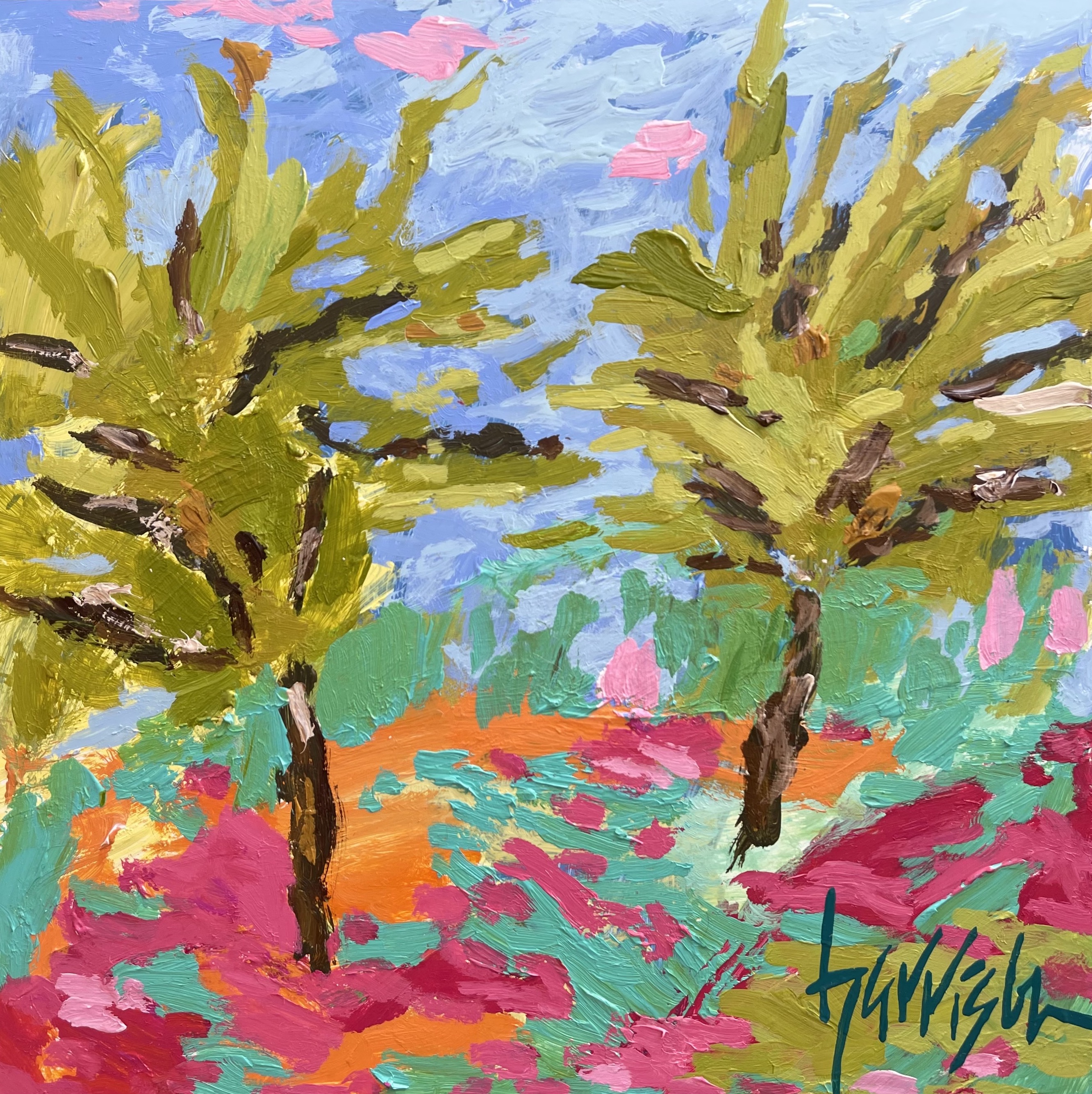 HOLIDAY STROLL 10 - 12"w x 12"h