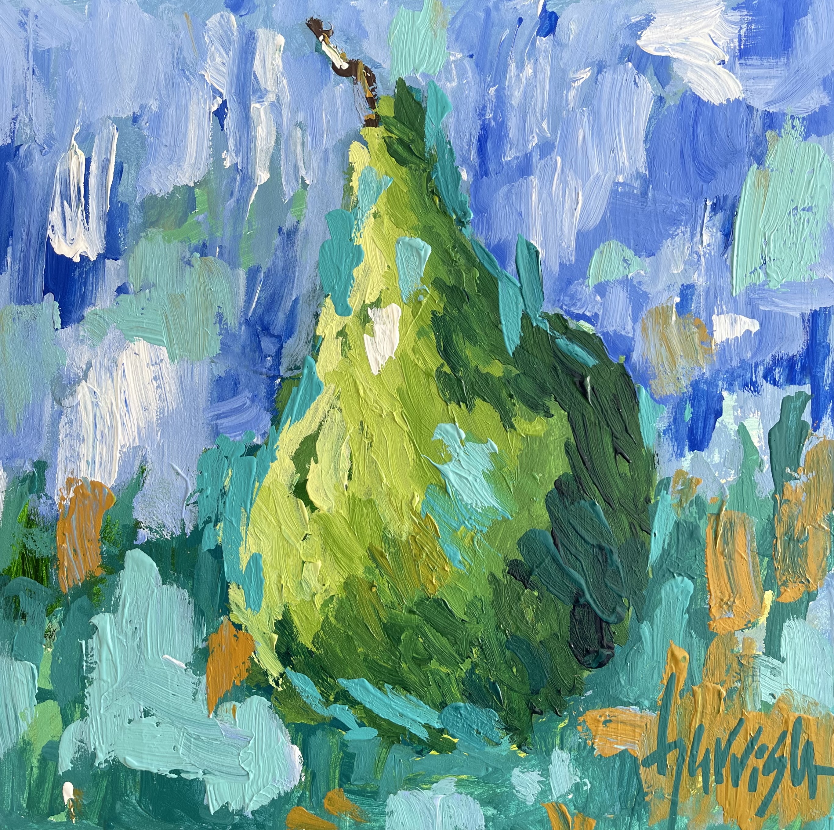 HOLIDAY STROLL 8 - 12"w x 12"h