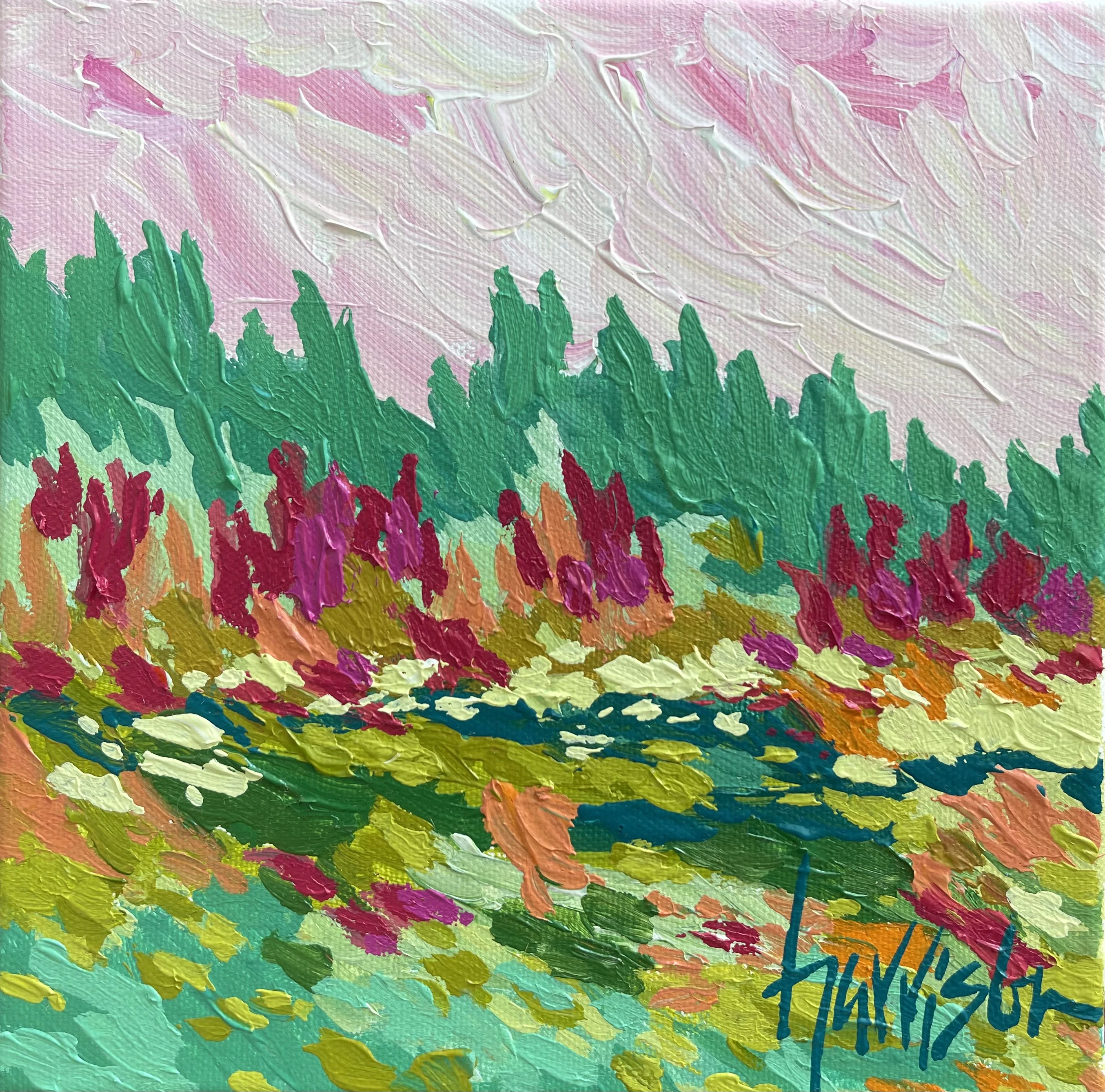 HOLIDAY STROLL 17 - 8"w x 8"h