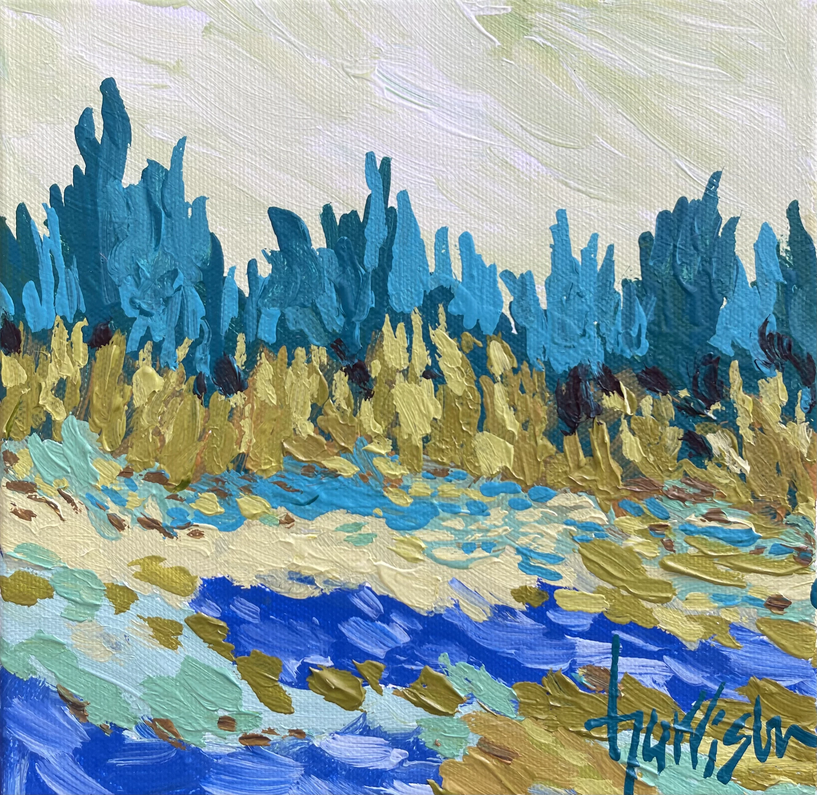 HOLIDAY STROLL 16 - 8"w x 8"h