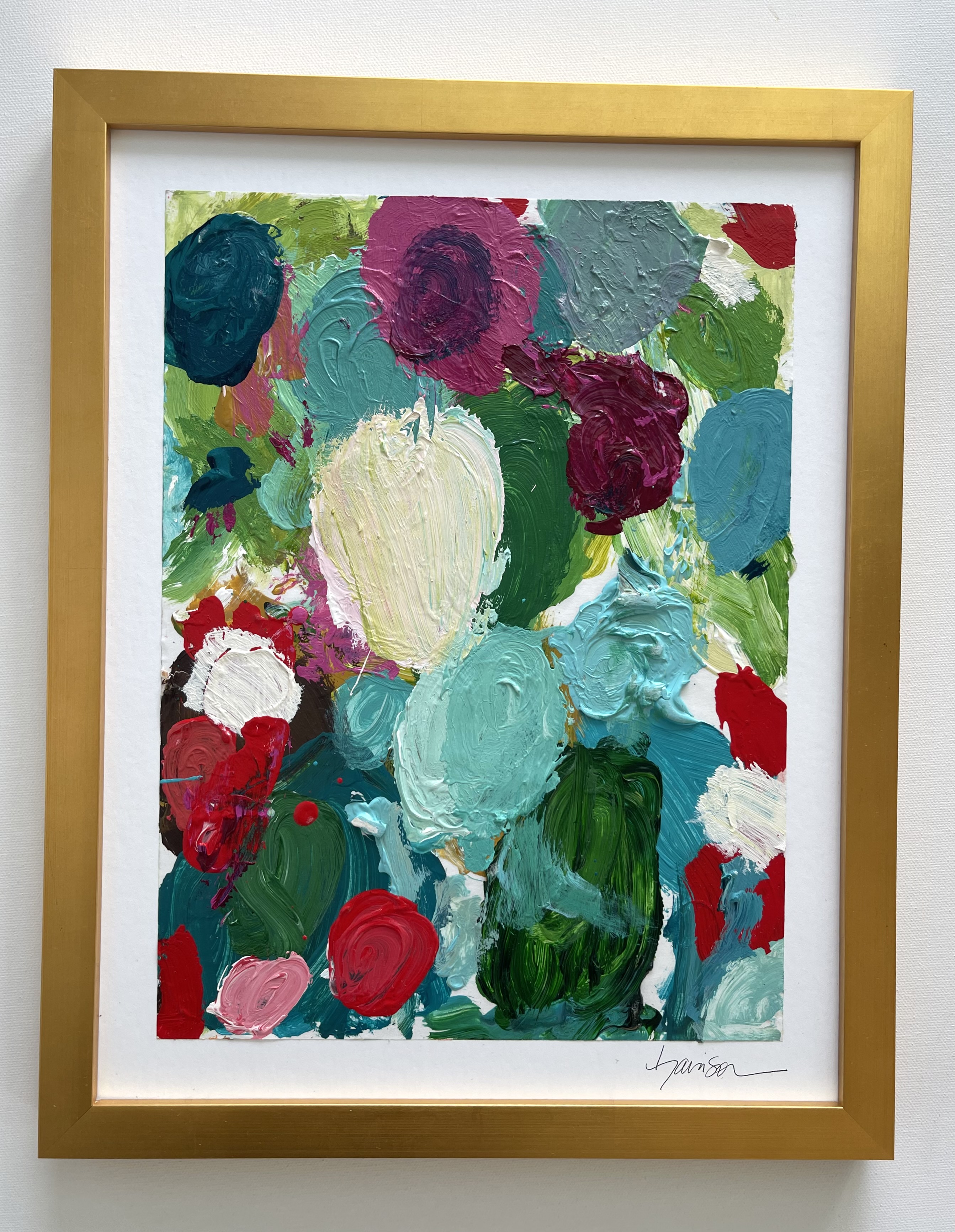 2025 HOLIDAY PAINT PALETTE 4 - 12"w x 15"h