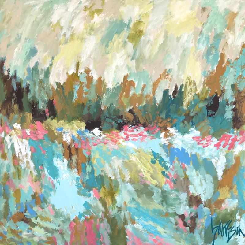 DANCING IN THE SUN 48x48