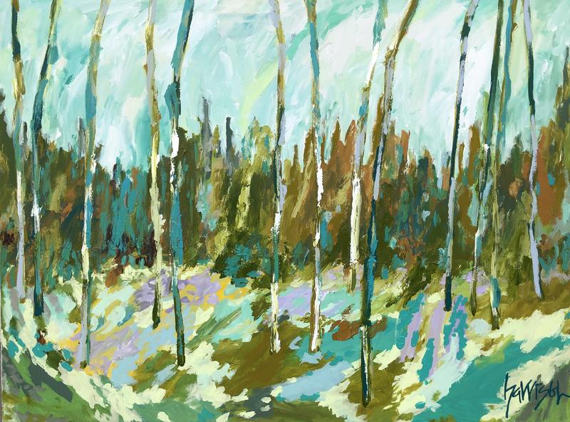 ON A CLEAR DAY 36x48