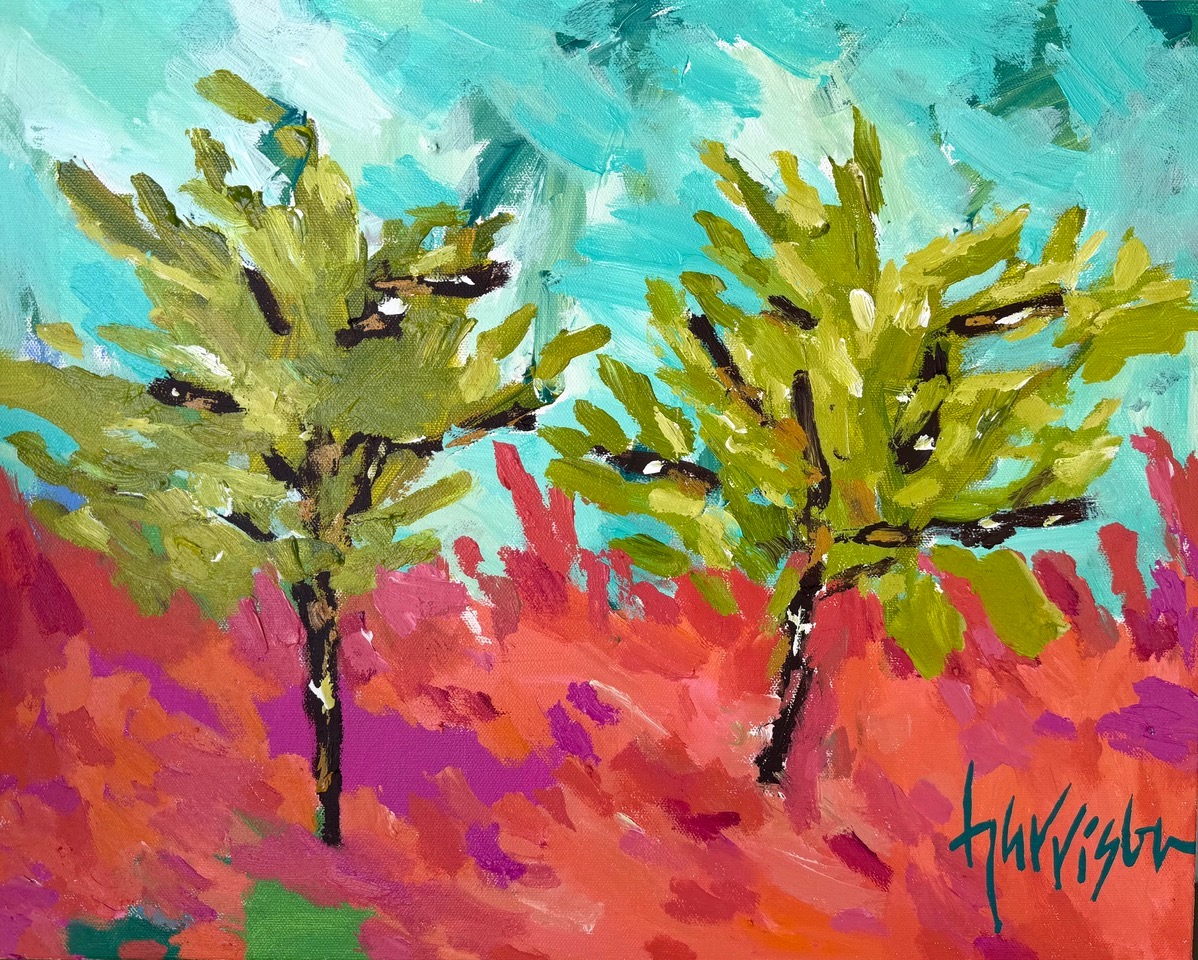 IN THE TREES 2 - 20"w x 16"h