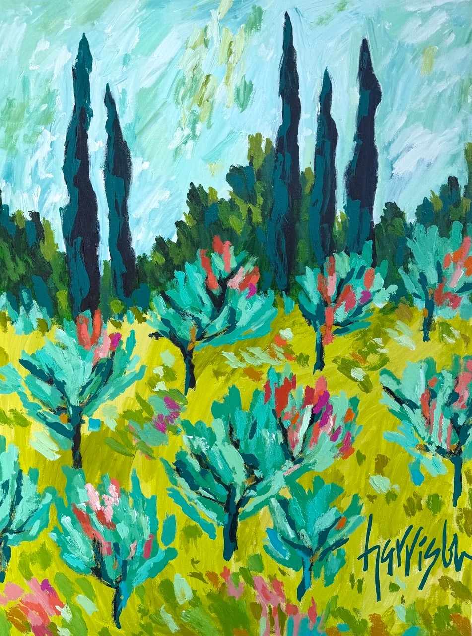 IN THE TREES 3 - 30"w x 40"h