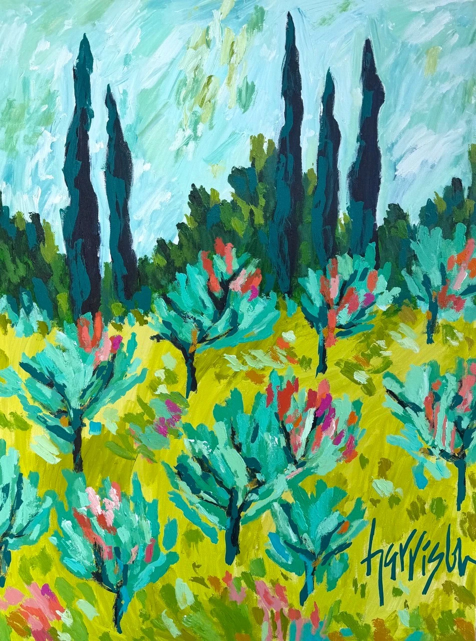 IN THE TREES 3 - 30"w x 40"h