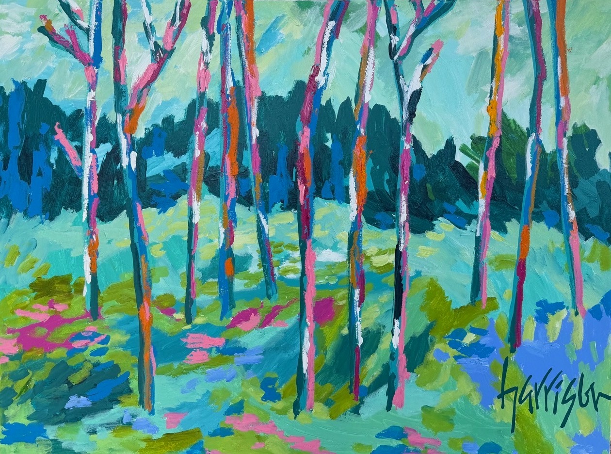 IN THE TREES 4 - 48"w x 36"h