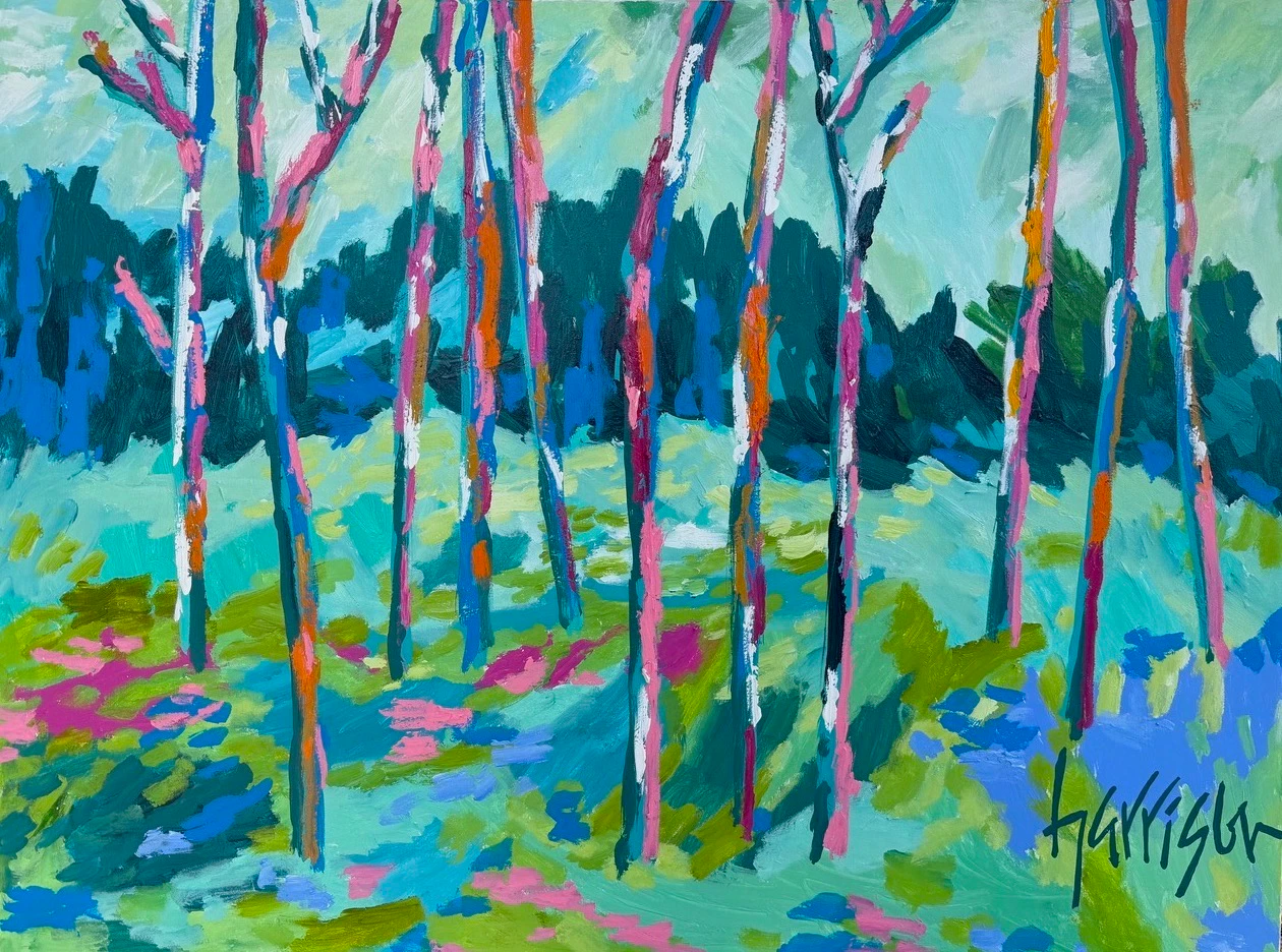 IN THE TREES 4 - 48"w x 36"h