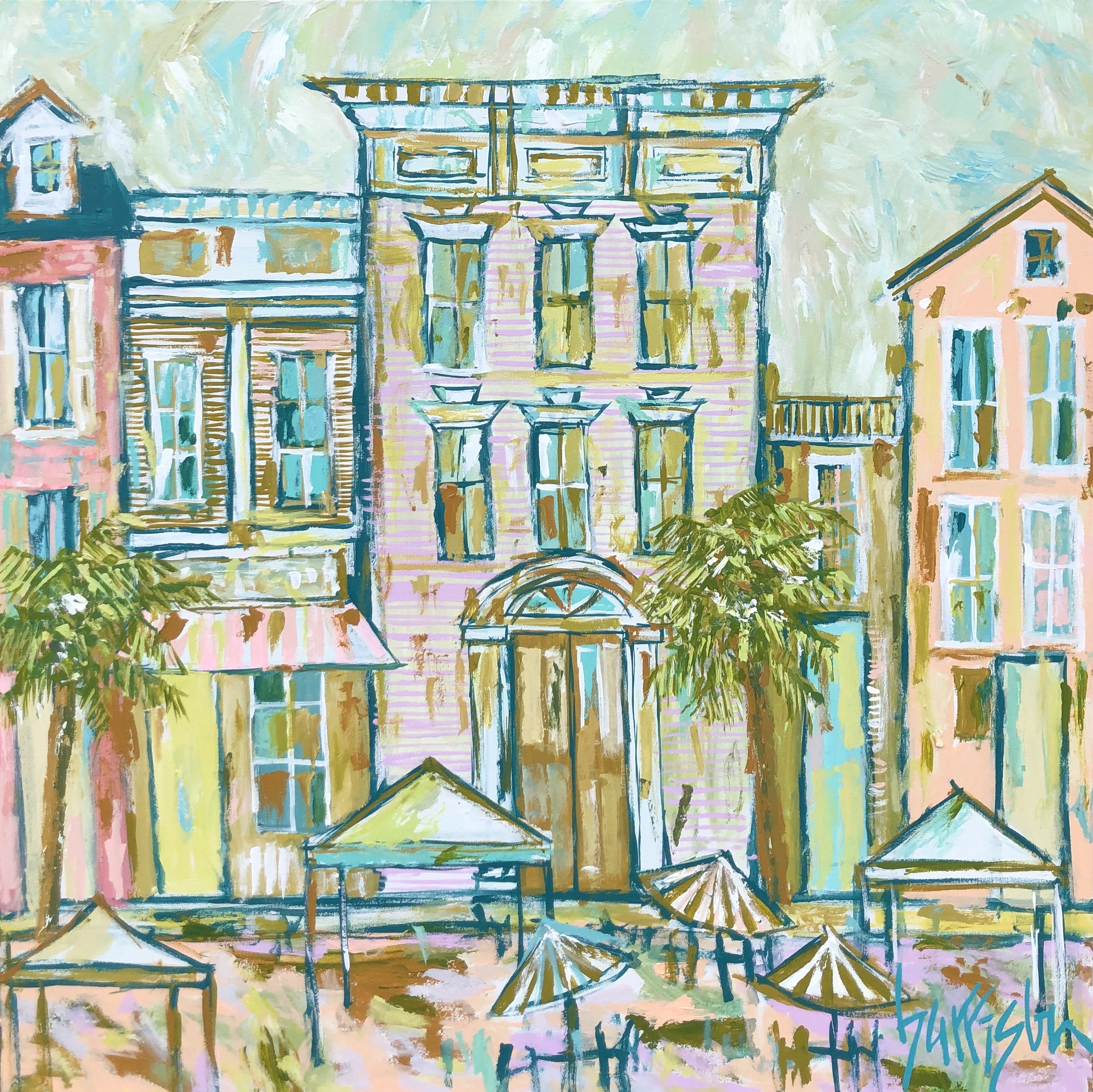 ALWAYS A PARTY AT SECOND SUNDAY 40x40